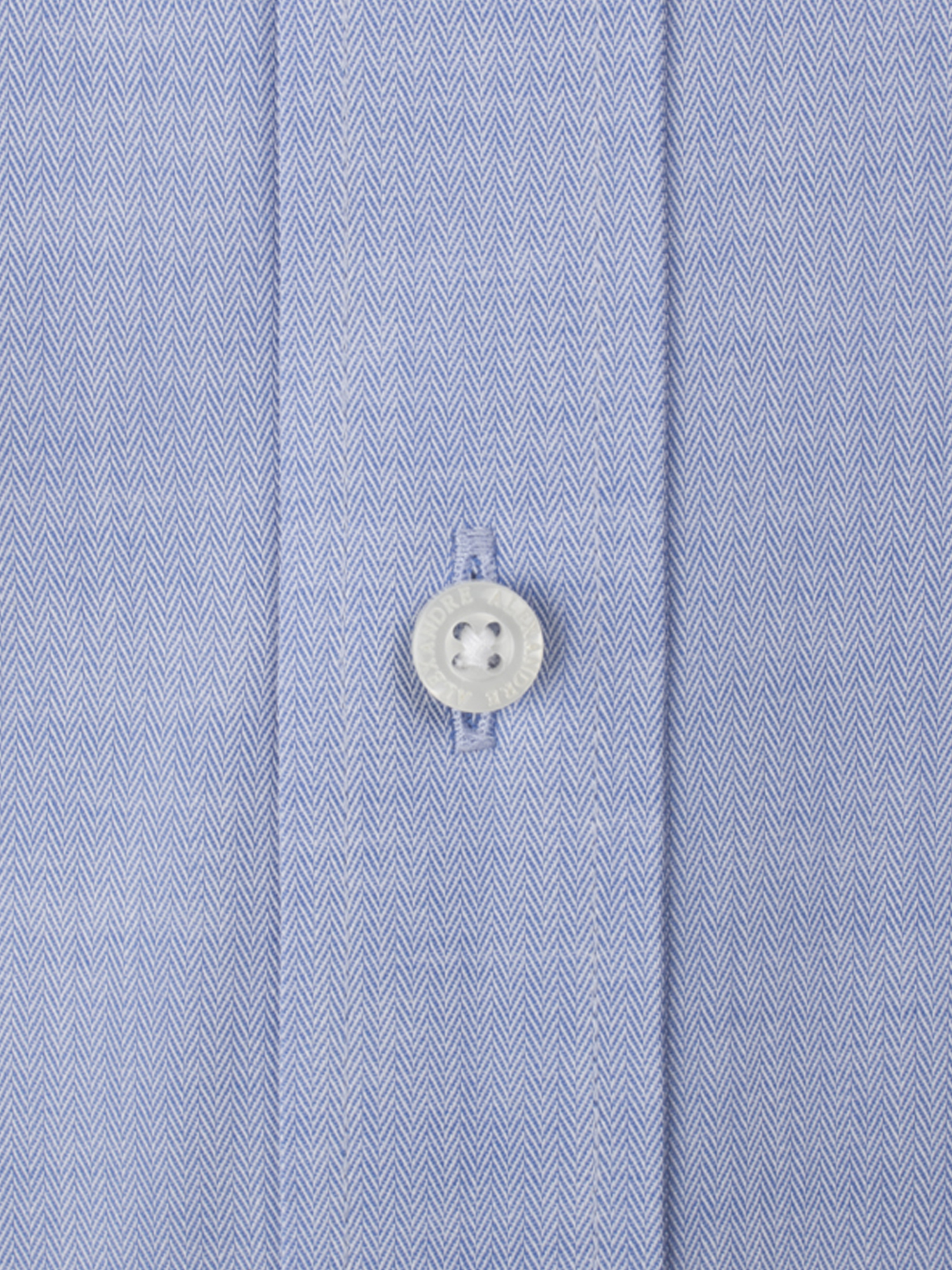 Blue Herringbone Shirt
