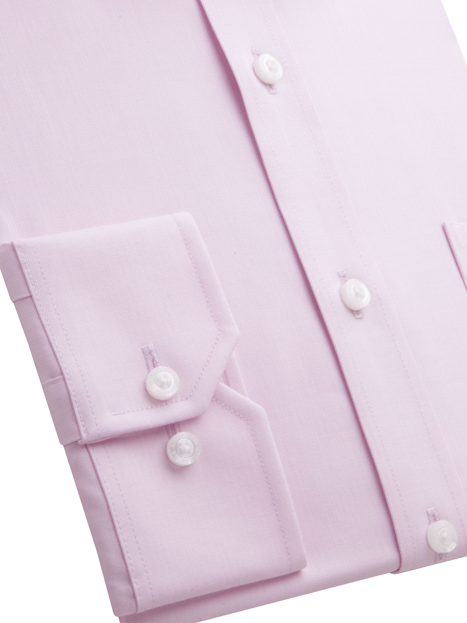 Pink Herringbone Shirt