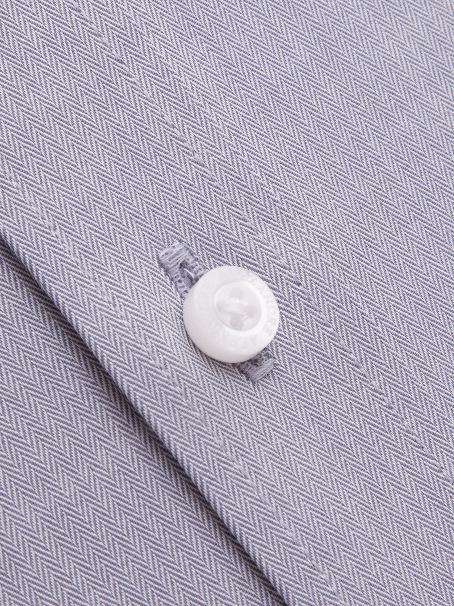Grey Herringbone Shirt