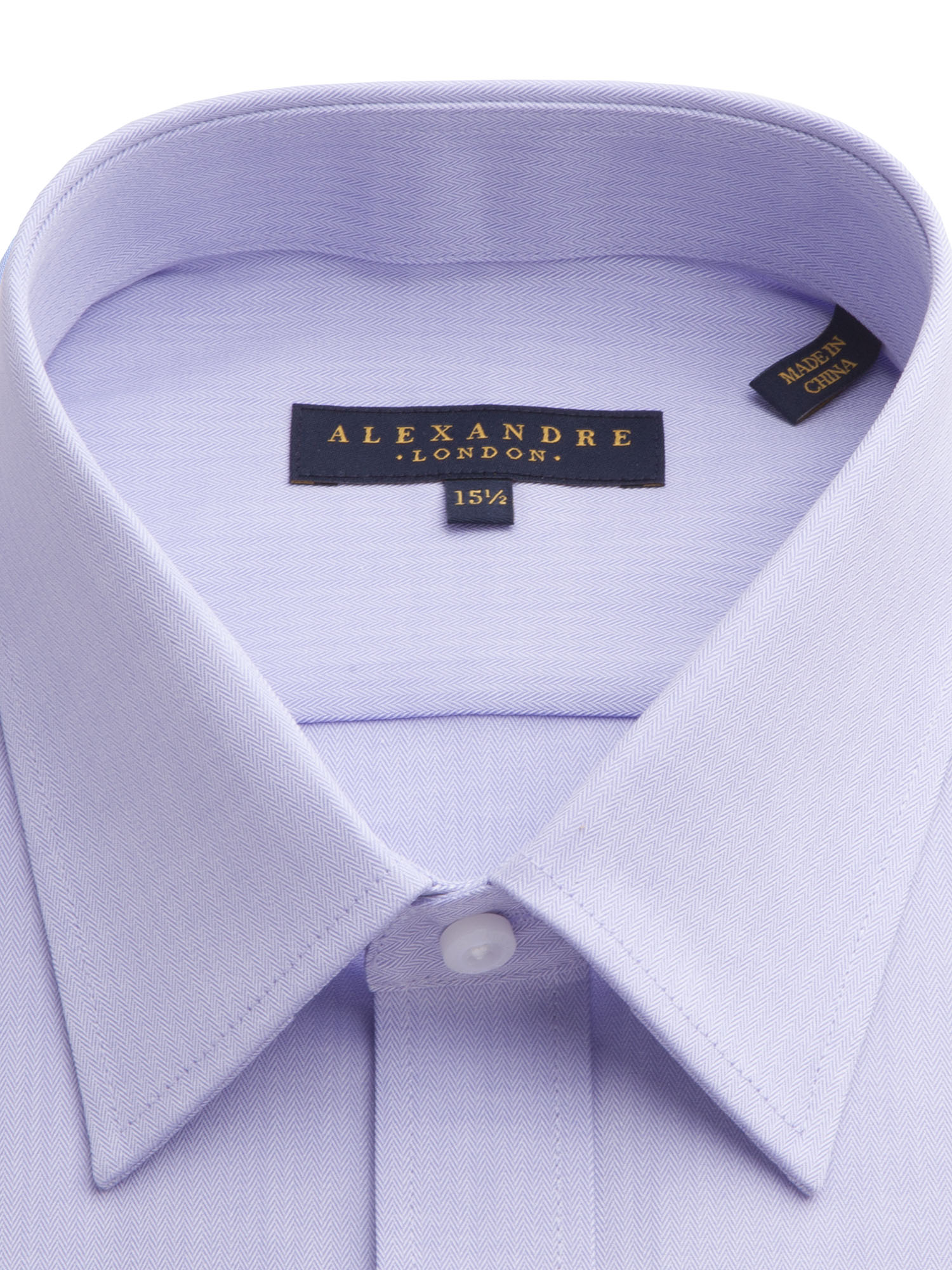 Lilac Herringbone Shirt