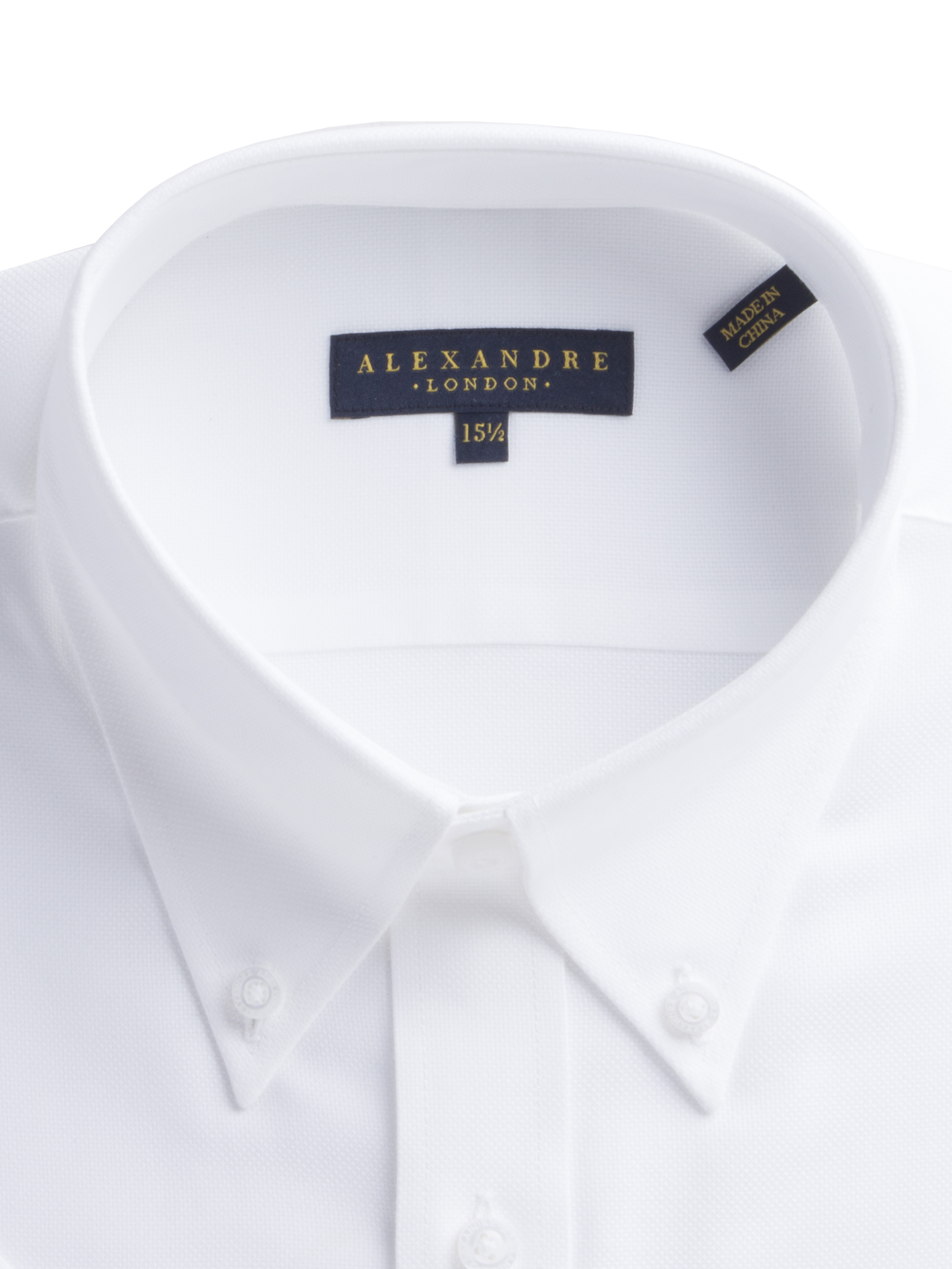 White Oxford Short Sleeve Shirt