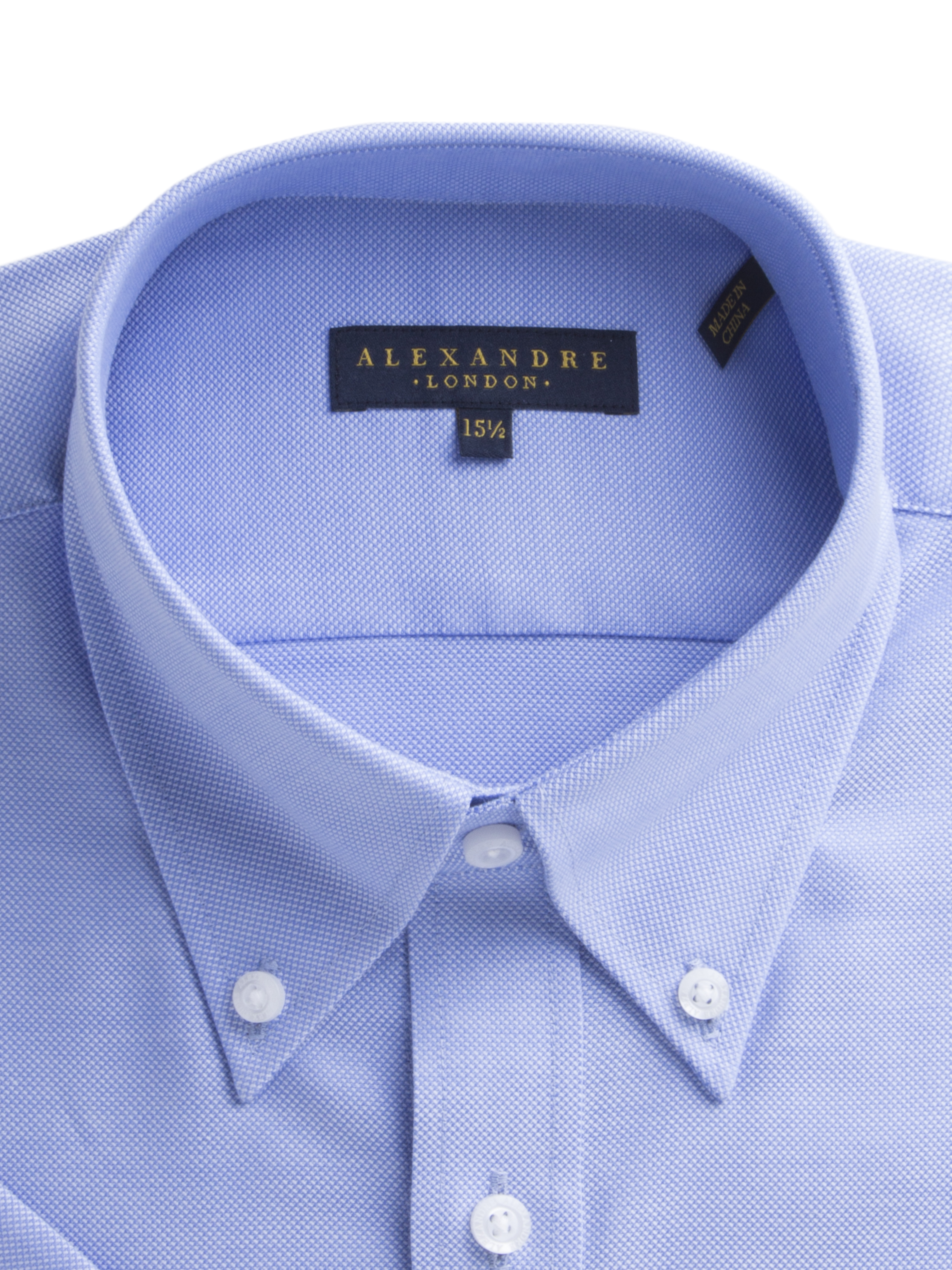 Light Blue Oxford Short Sleeve Shirt