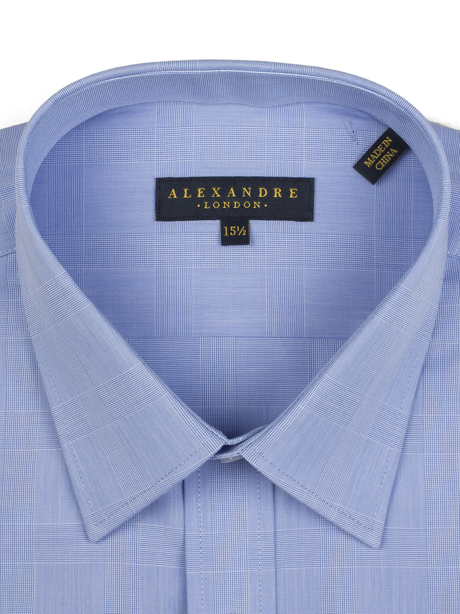 Blue Prince of Wales Check Shirt