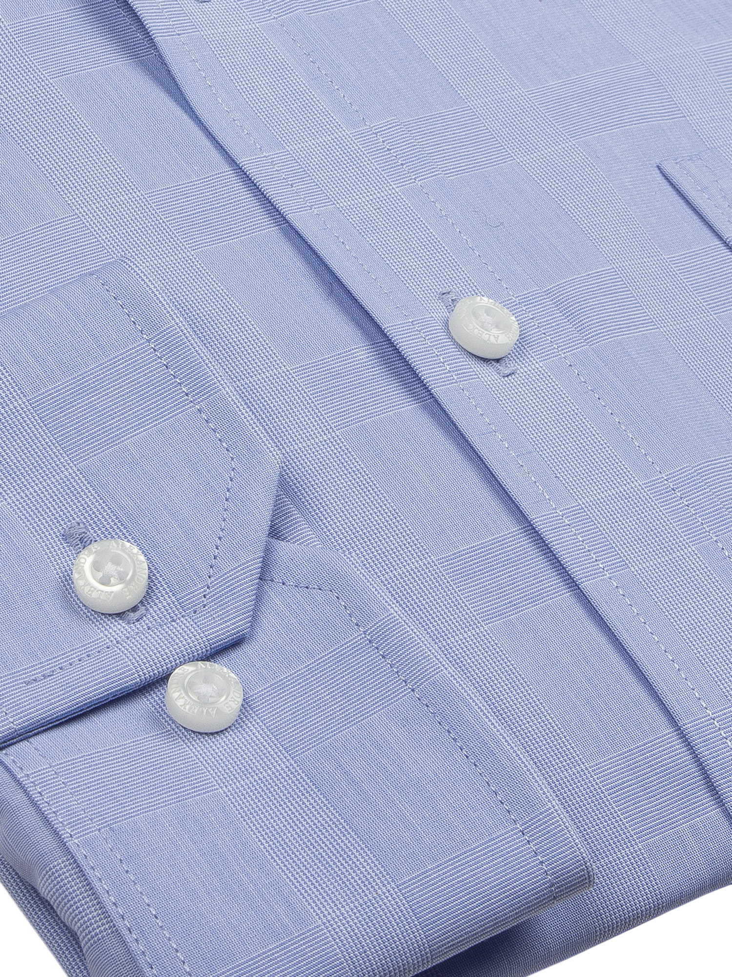 Blue Prince of Wales Check Shirt