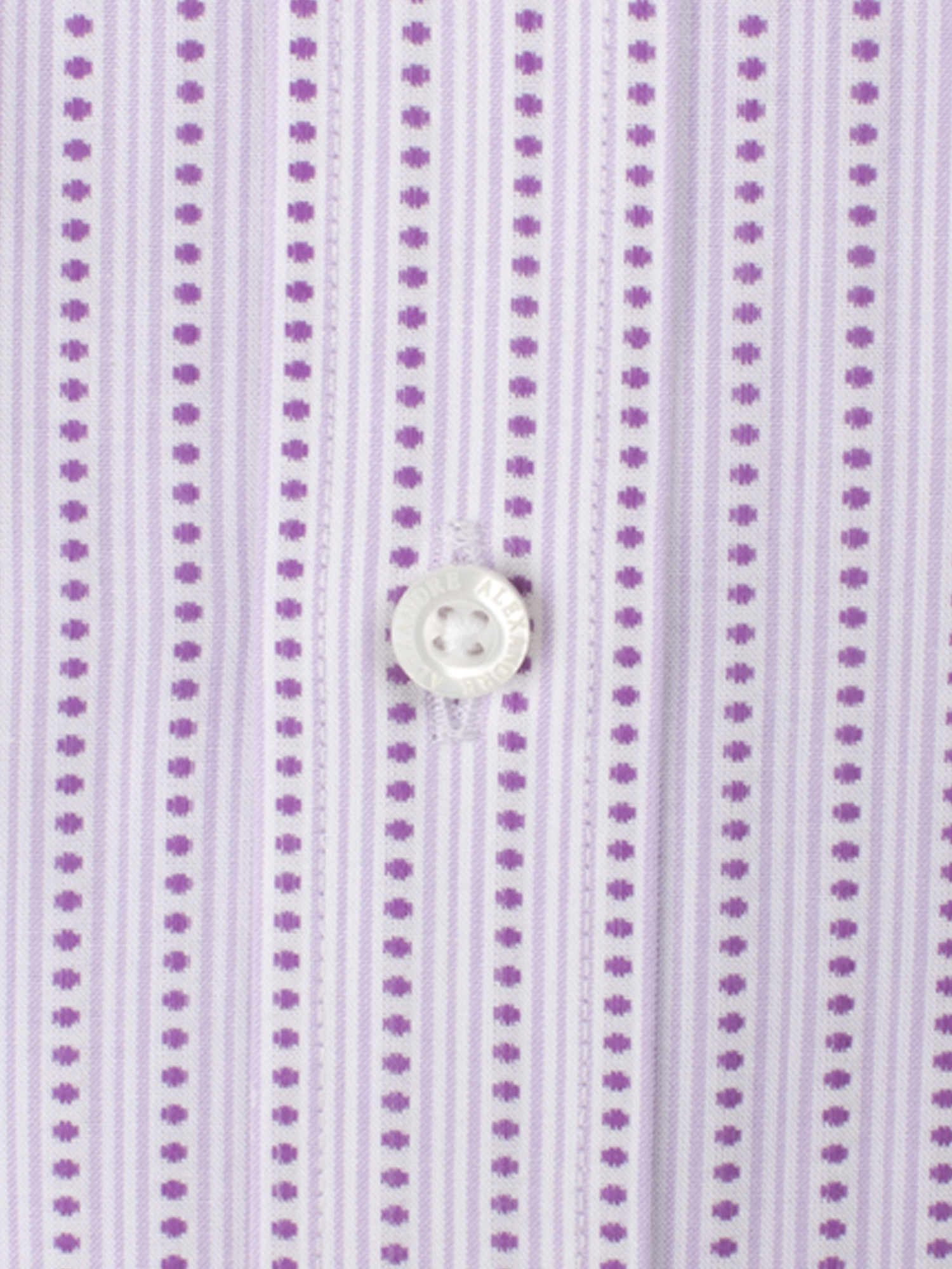 Lilac Spot Dobby Stripe Shirt