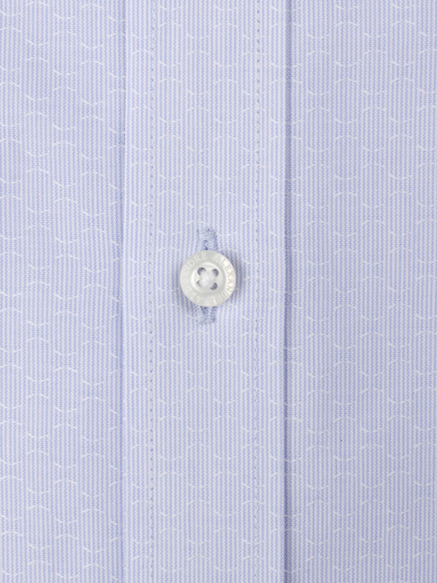 Light Blue Dobby Fine Stripe Shirt