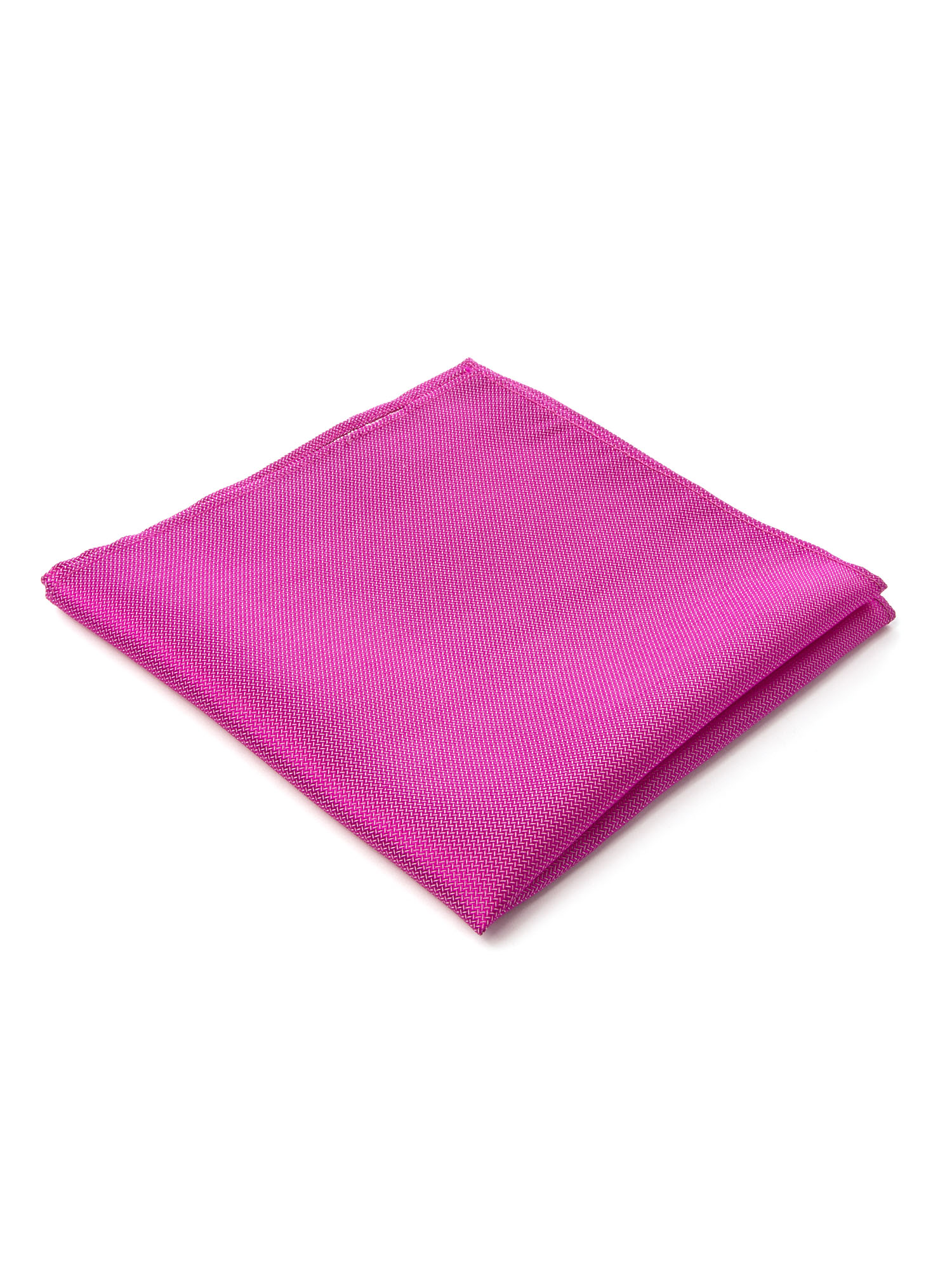 MENS FUSCHIA PINK SILK HANDKERCHIEF