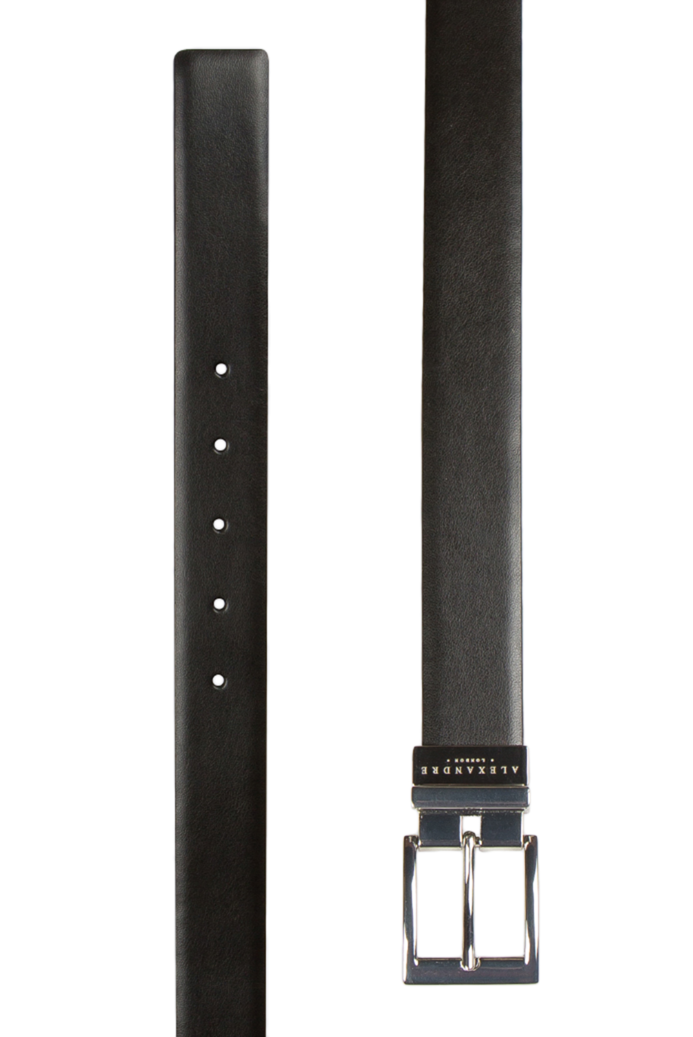 Black and Brown Reversible Belt with Square Buckle