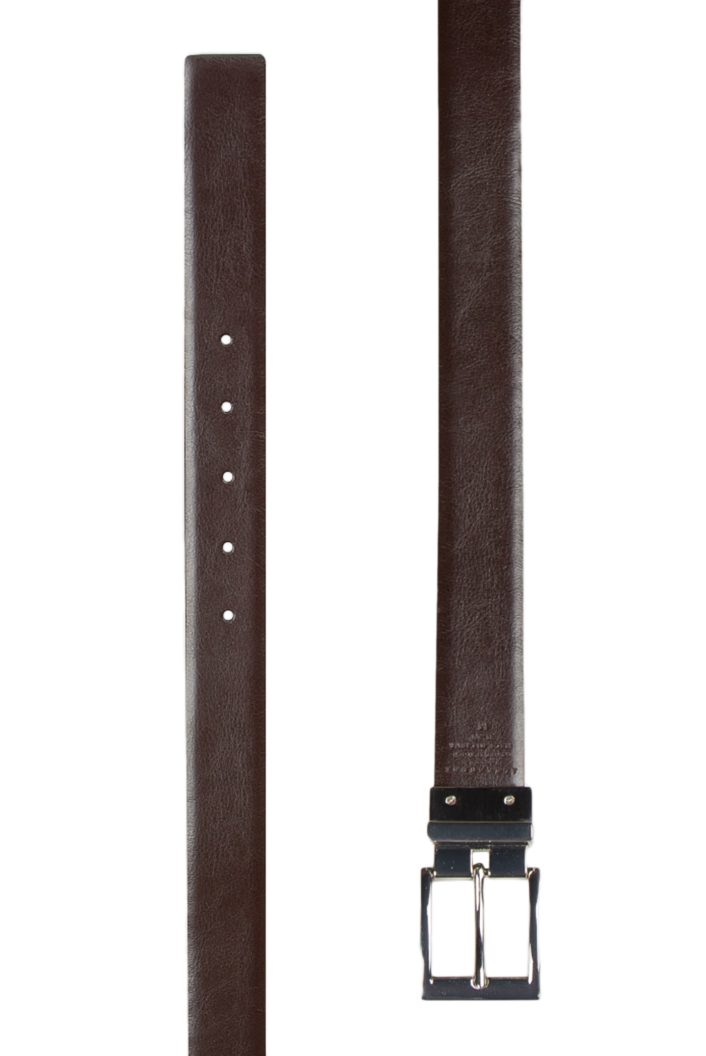 Black and Brown Reversible Belt with Square Buckle