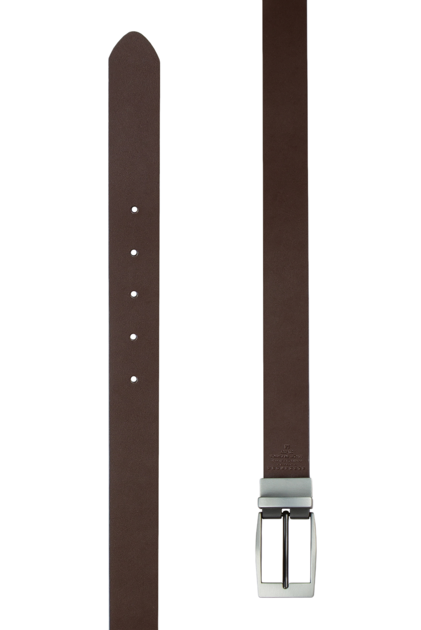 Textured Black Reversible Belt