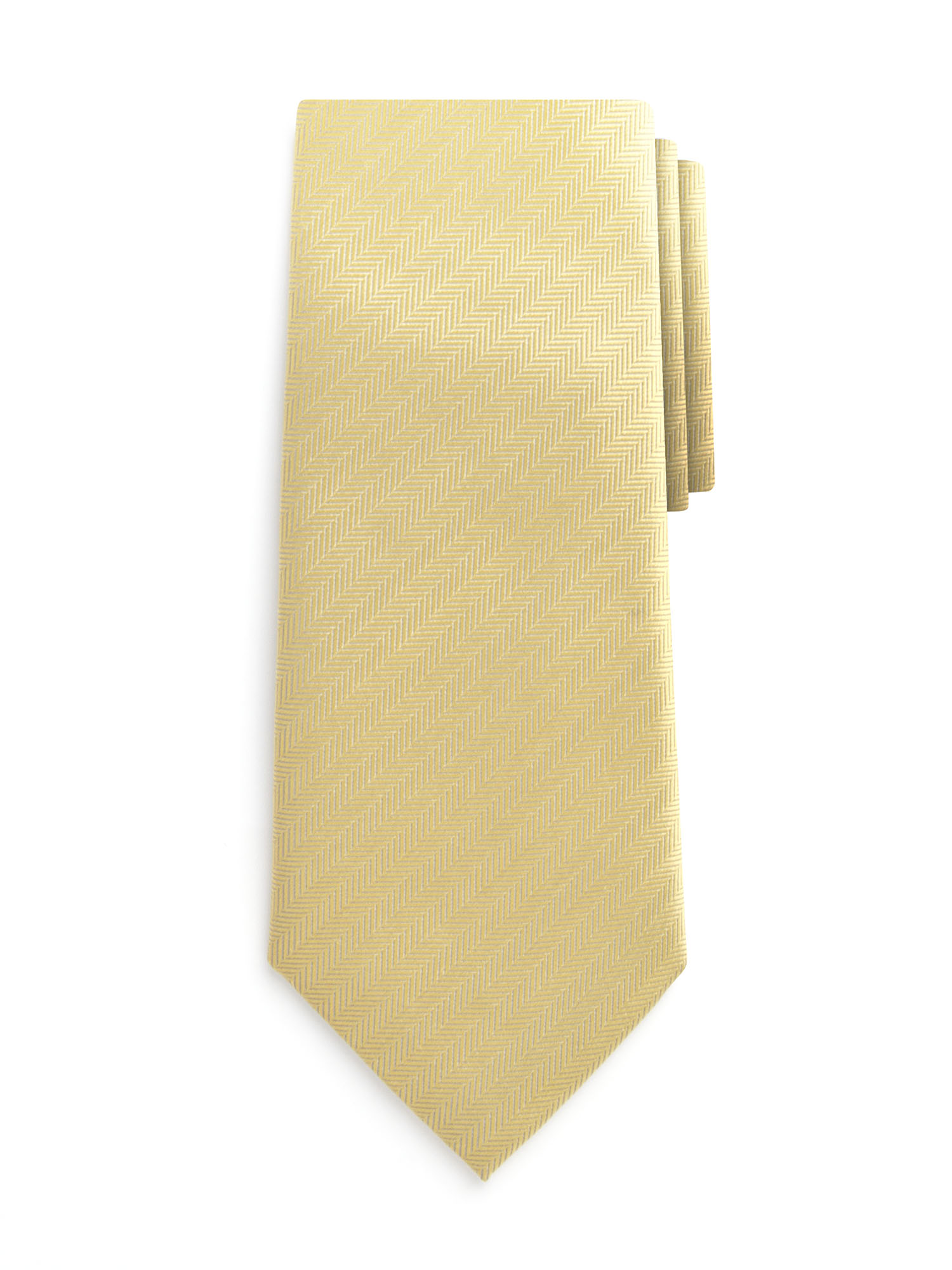 Textured Gold Silk Tie