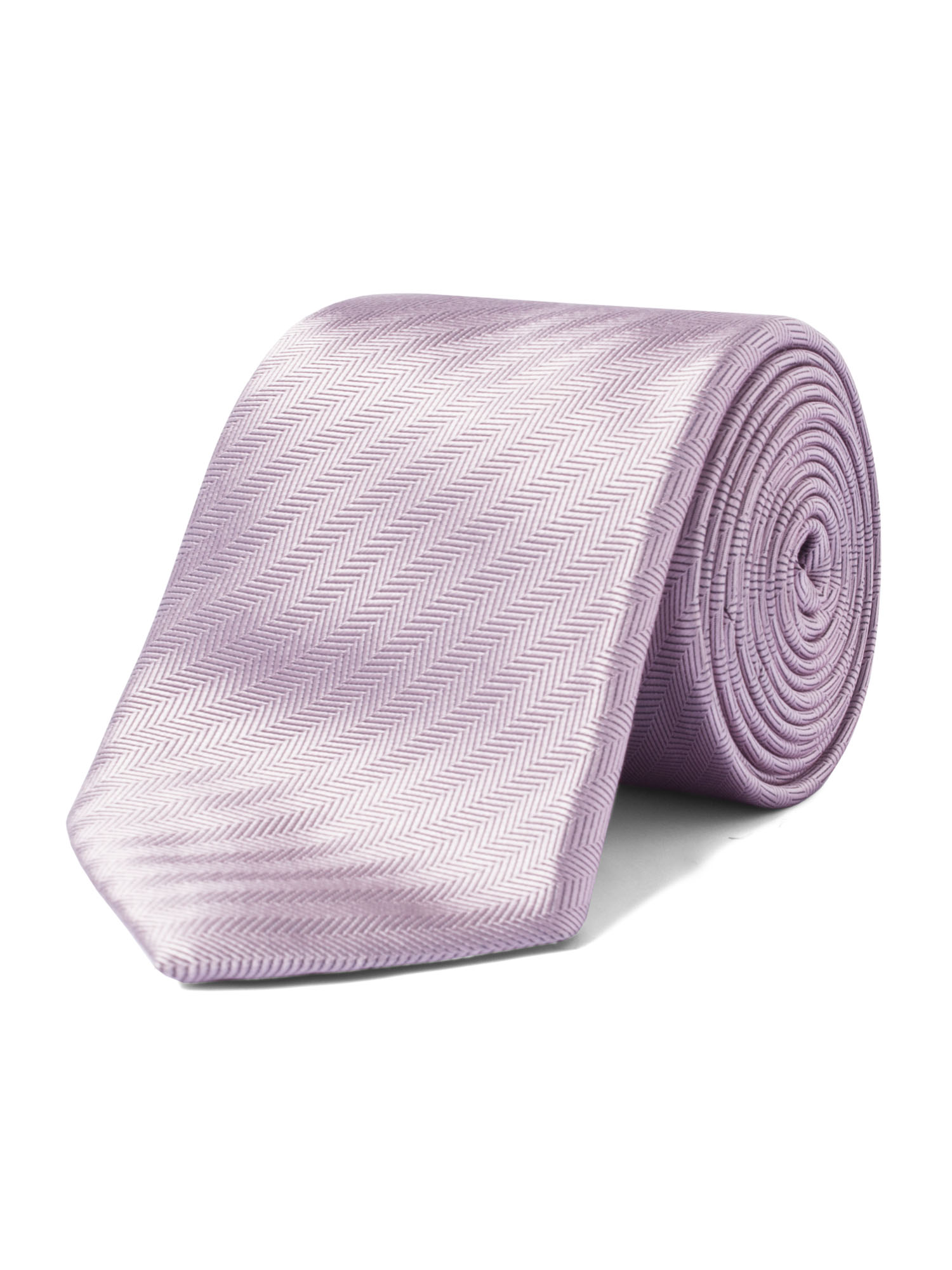 Textured Pink Silk Tie
