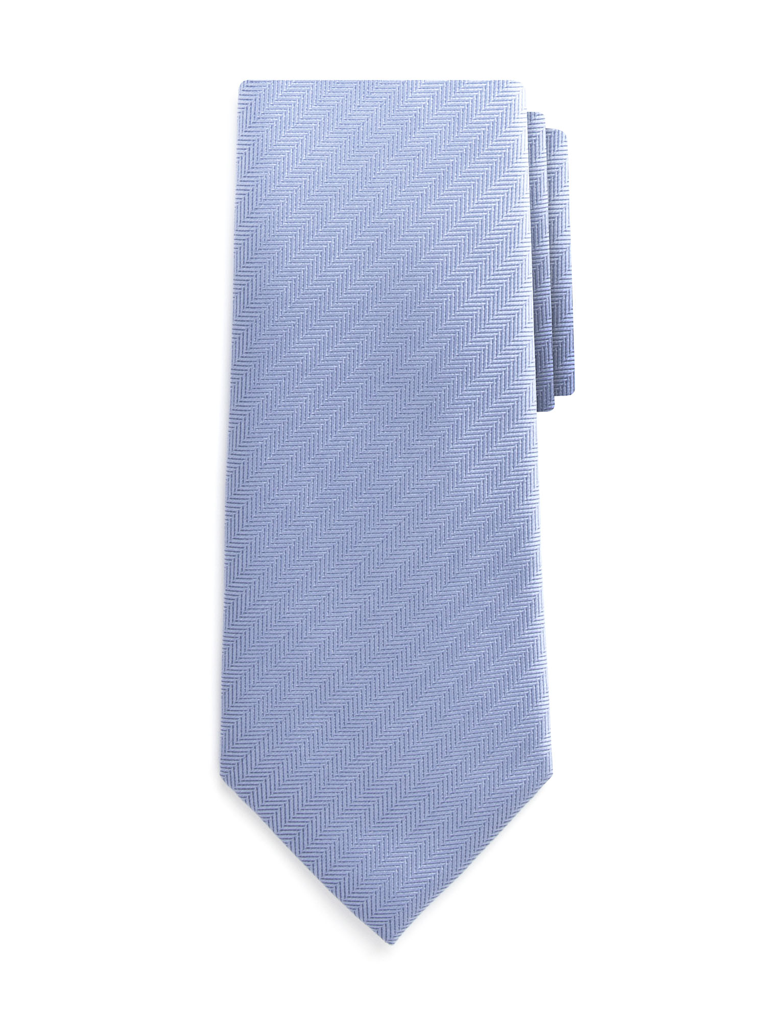 Textured Light Blue Silk Tie