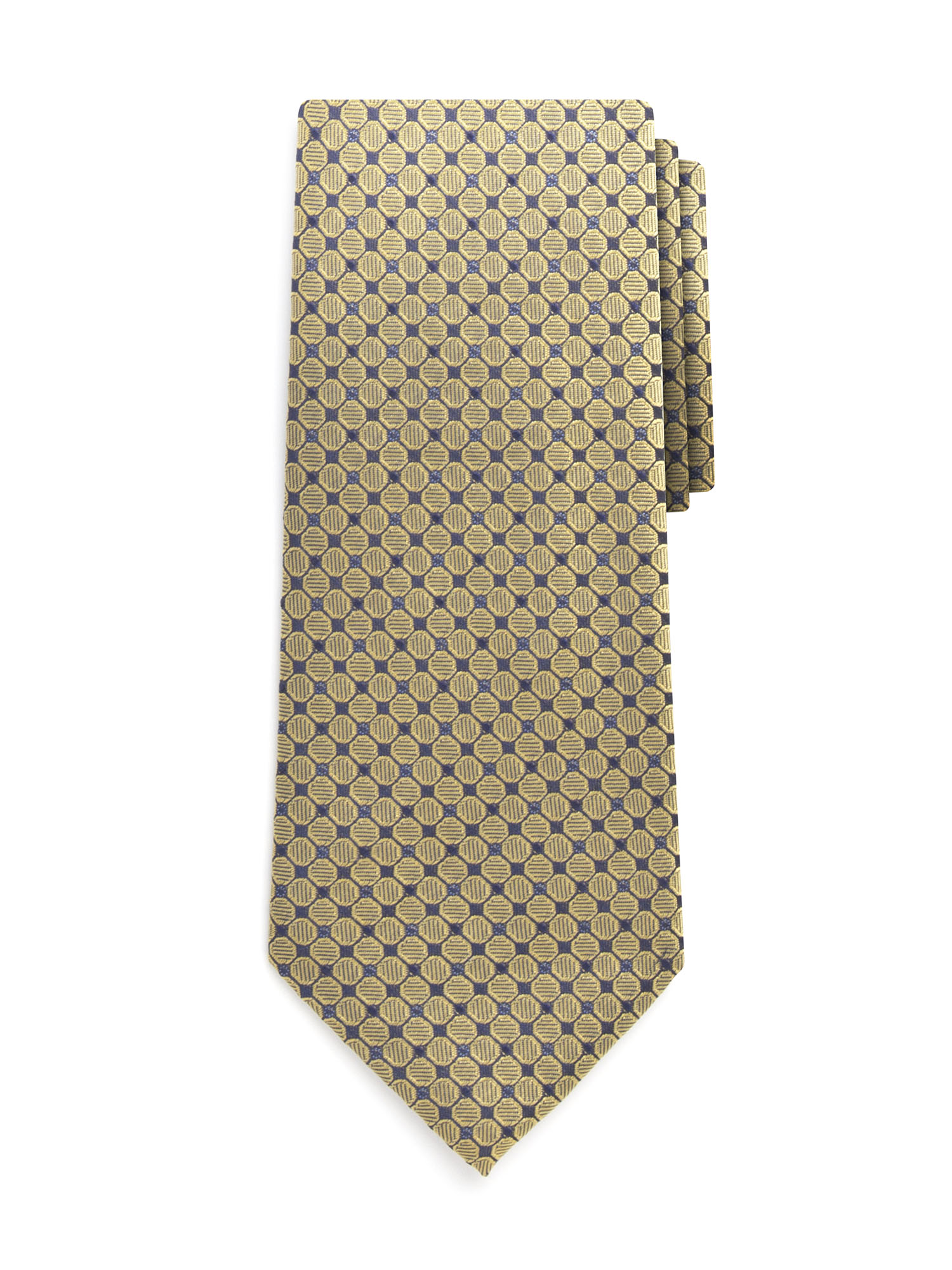 Gold Deco Silk Tie