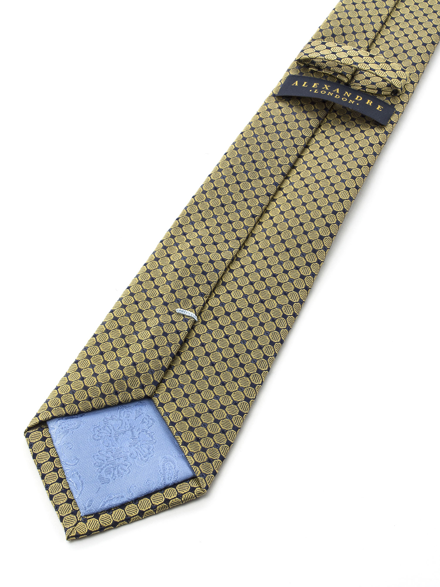 Gold Deco Silk Tie