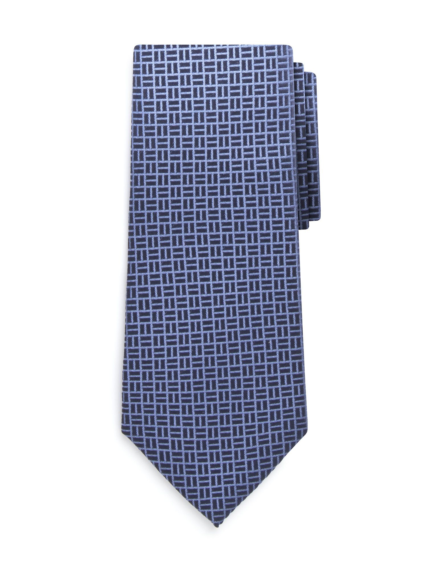 Navy Patio Silk Tie