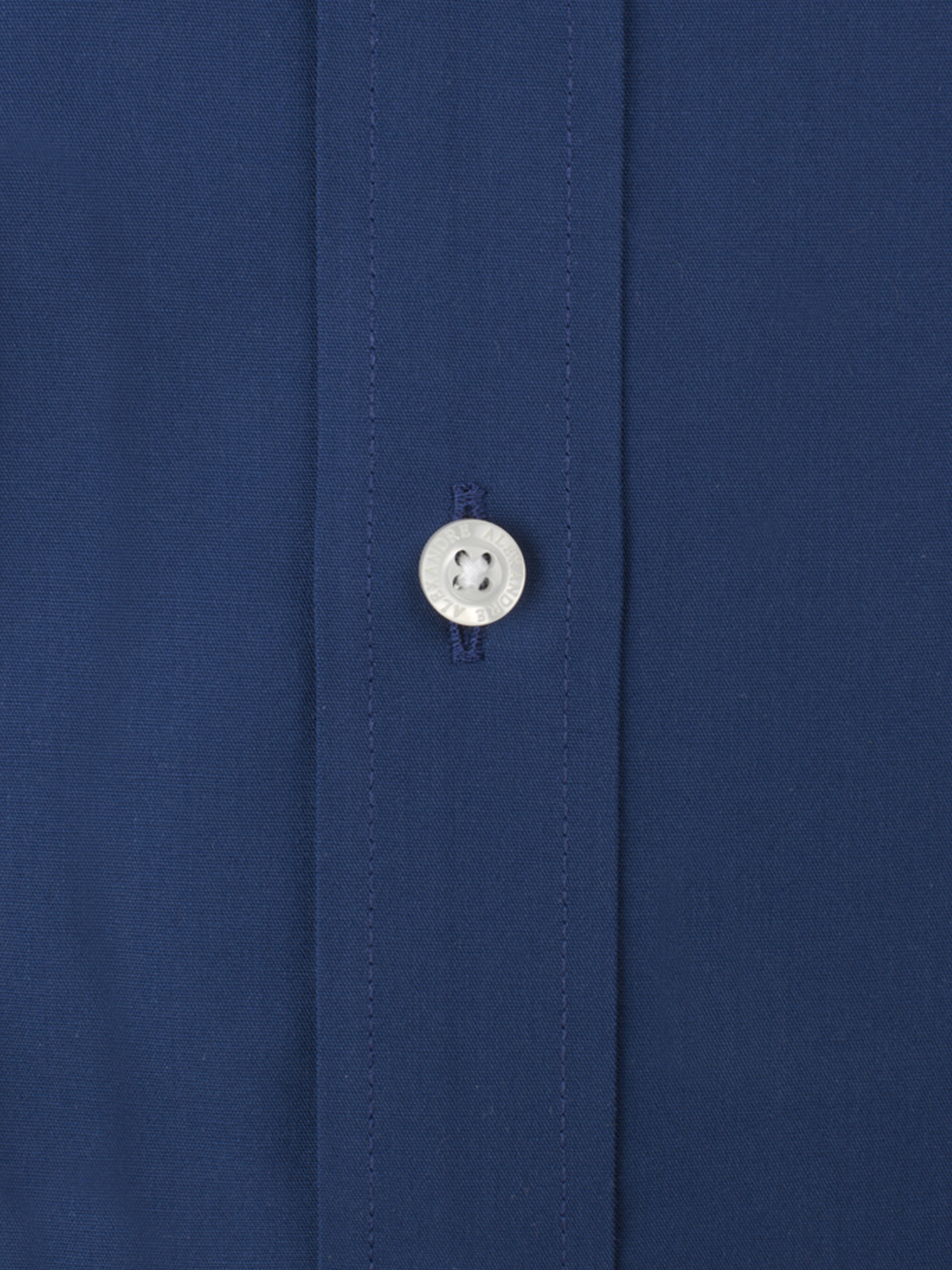 Navy Poplin Shirt