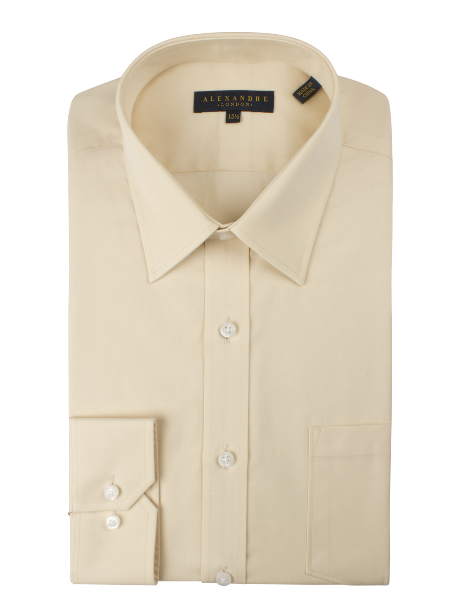 Beige Poplin Shirt