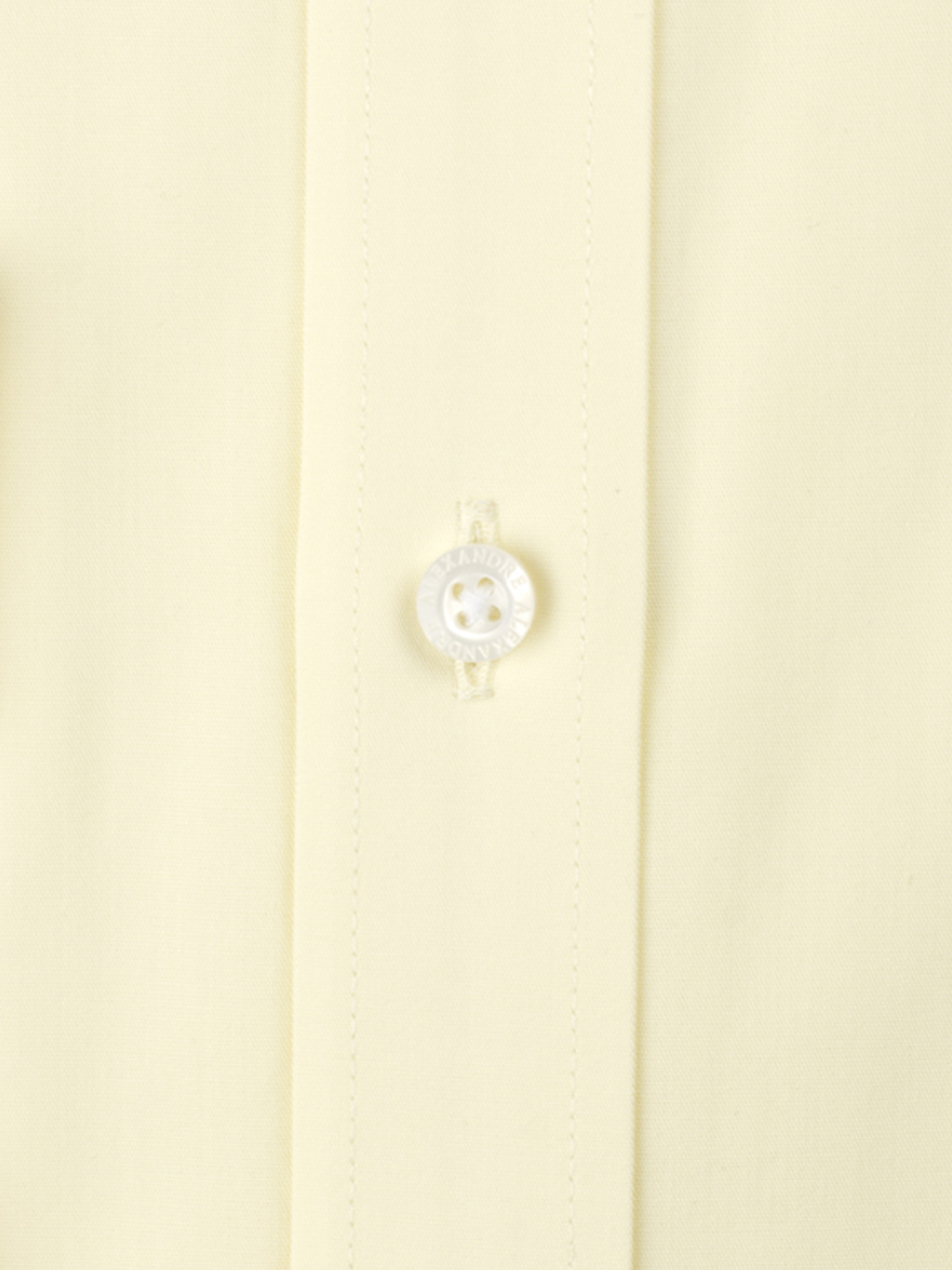 Lemon Poplin Shirt