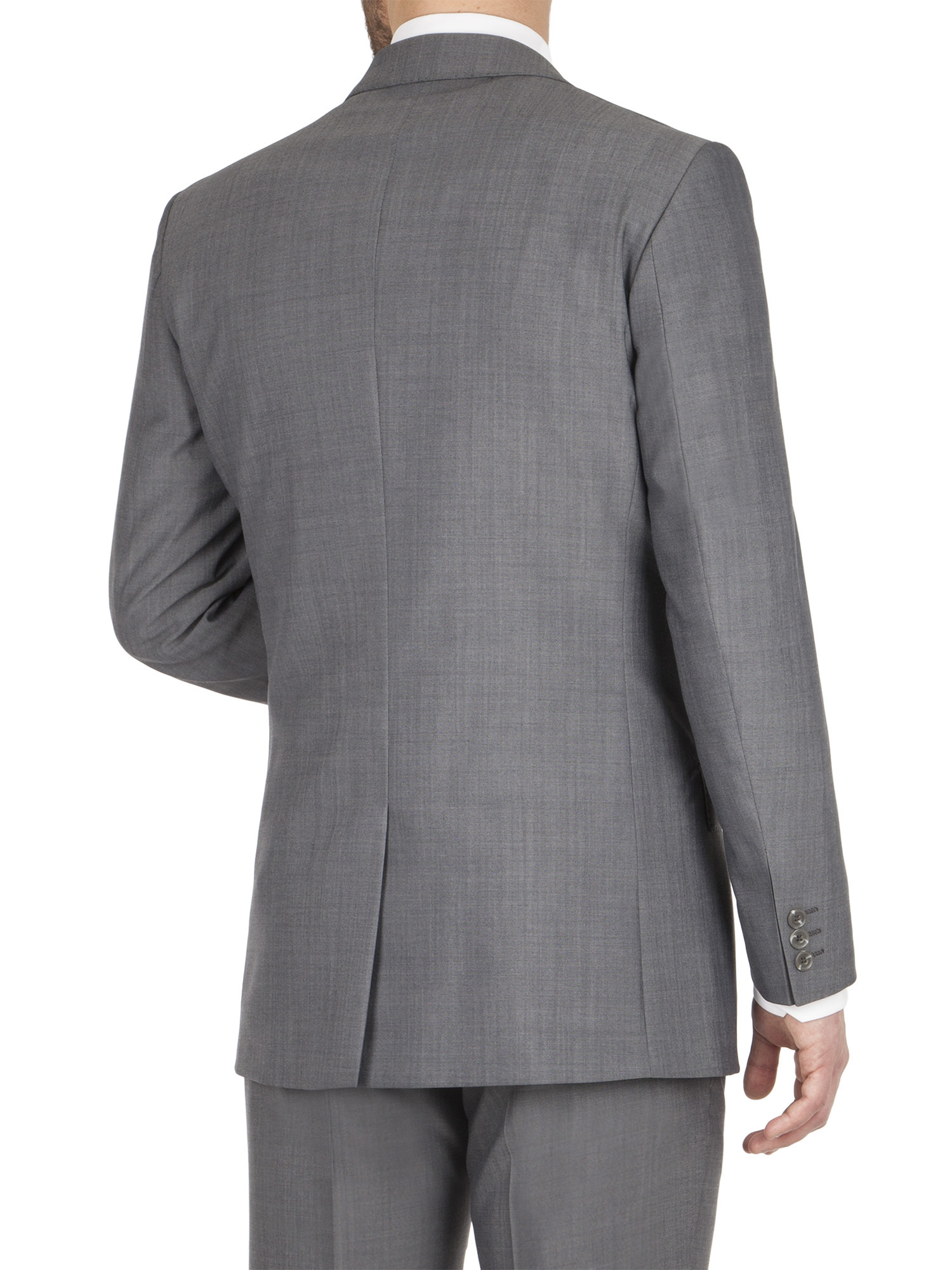 Grey Panama Regular Fit Mixer Jacket