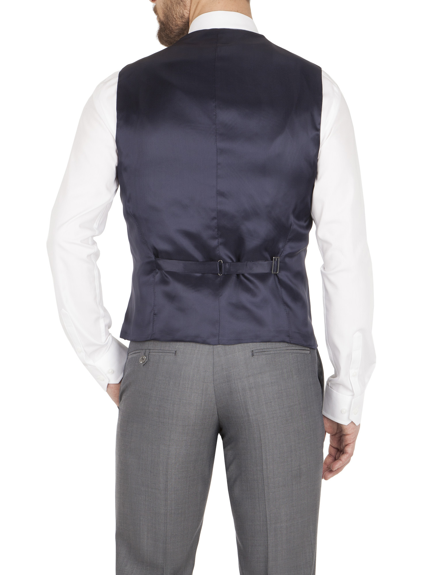 Grey Panama Regular Fit Mixer Jacket
