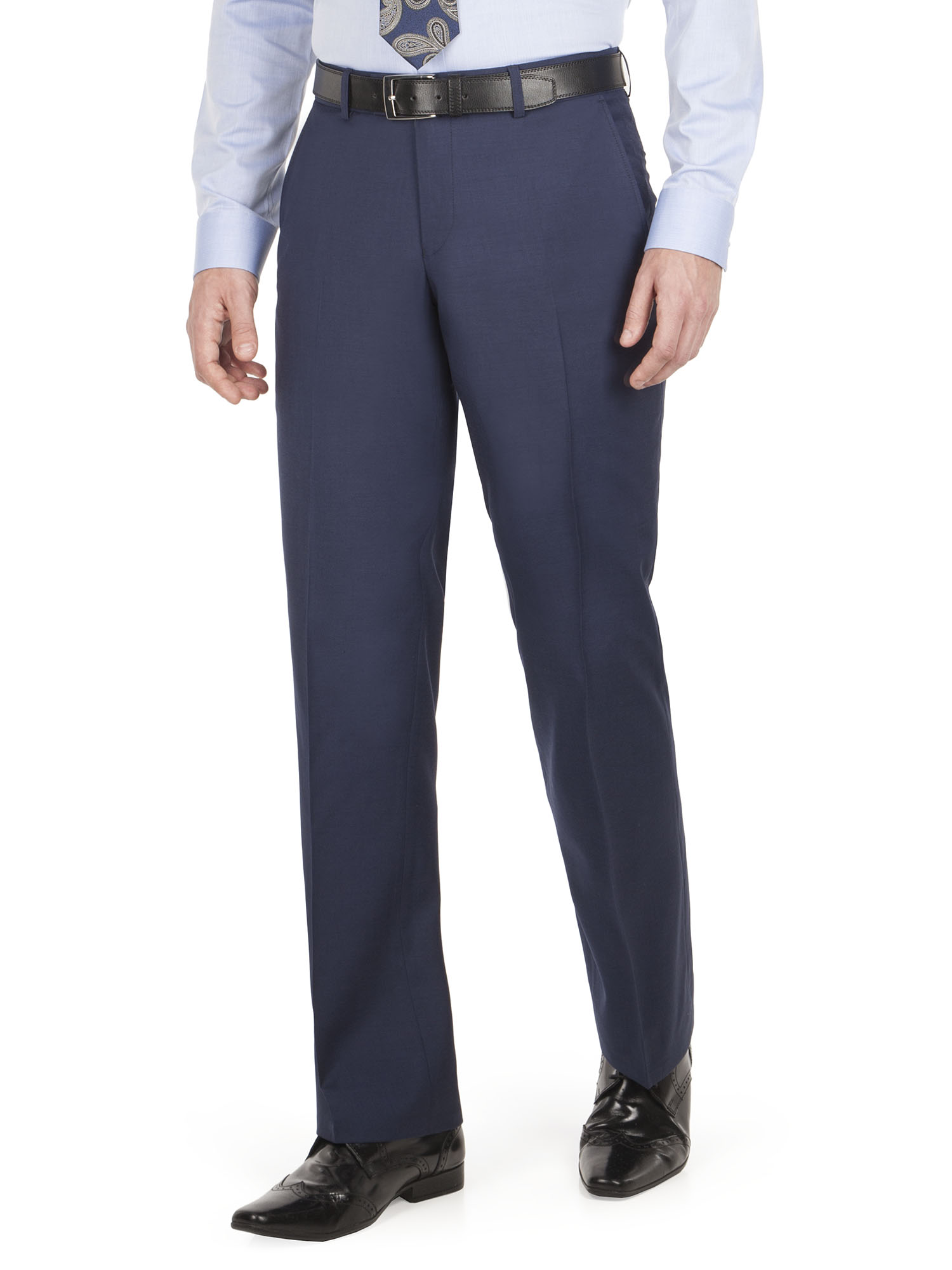 Blue Panama Regular Fit Suit