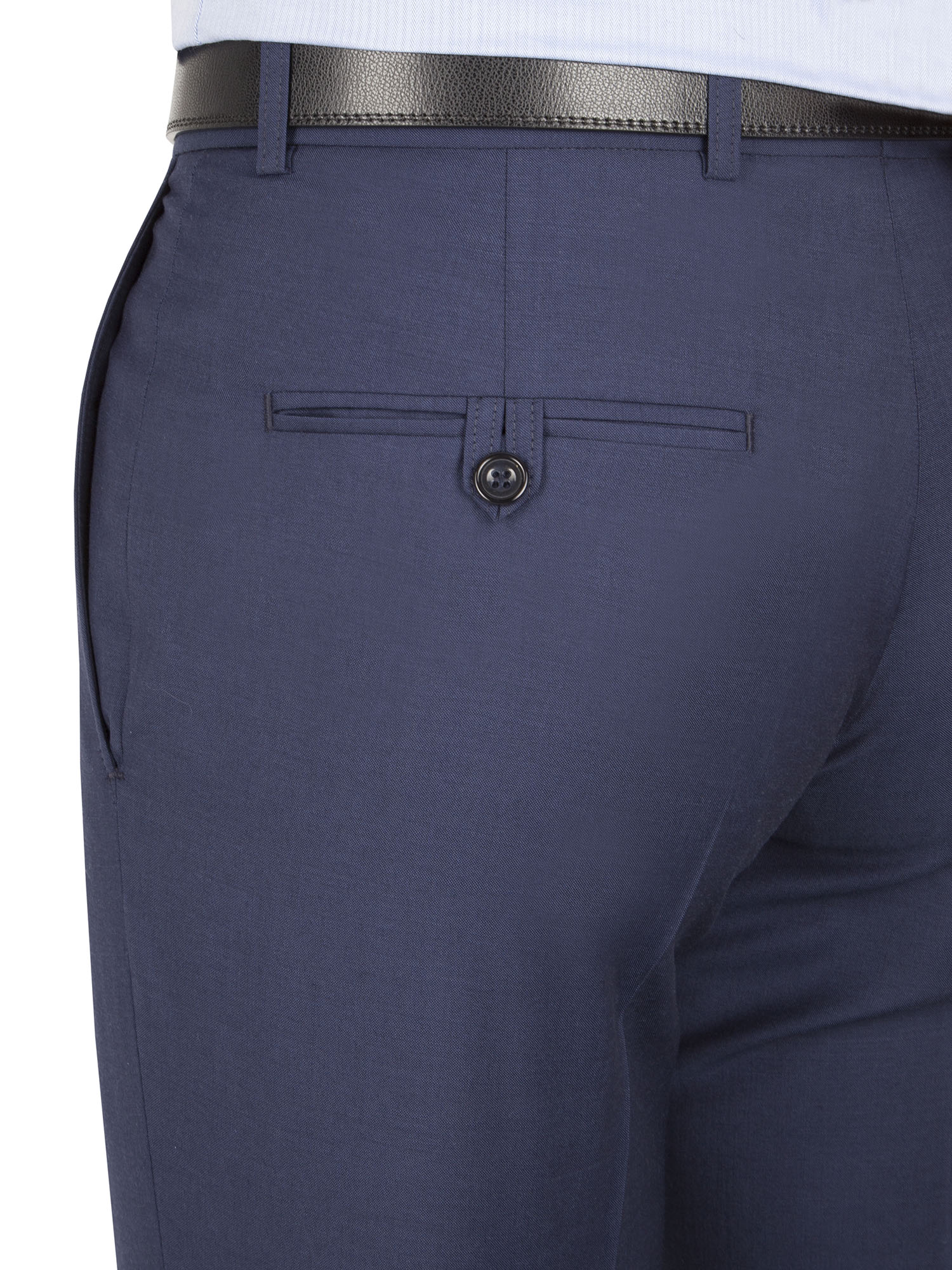 Blue Panama Regular Fit Suit