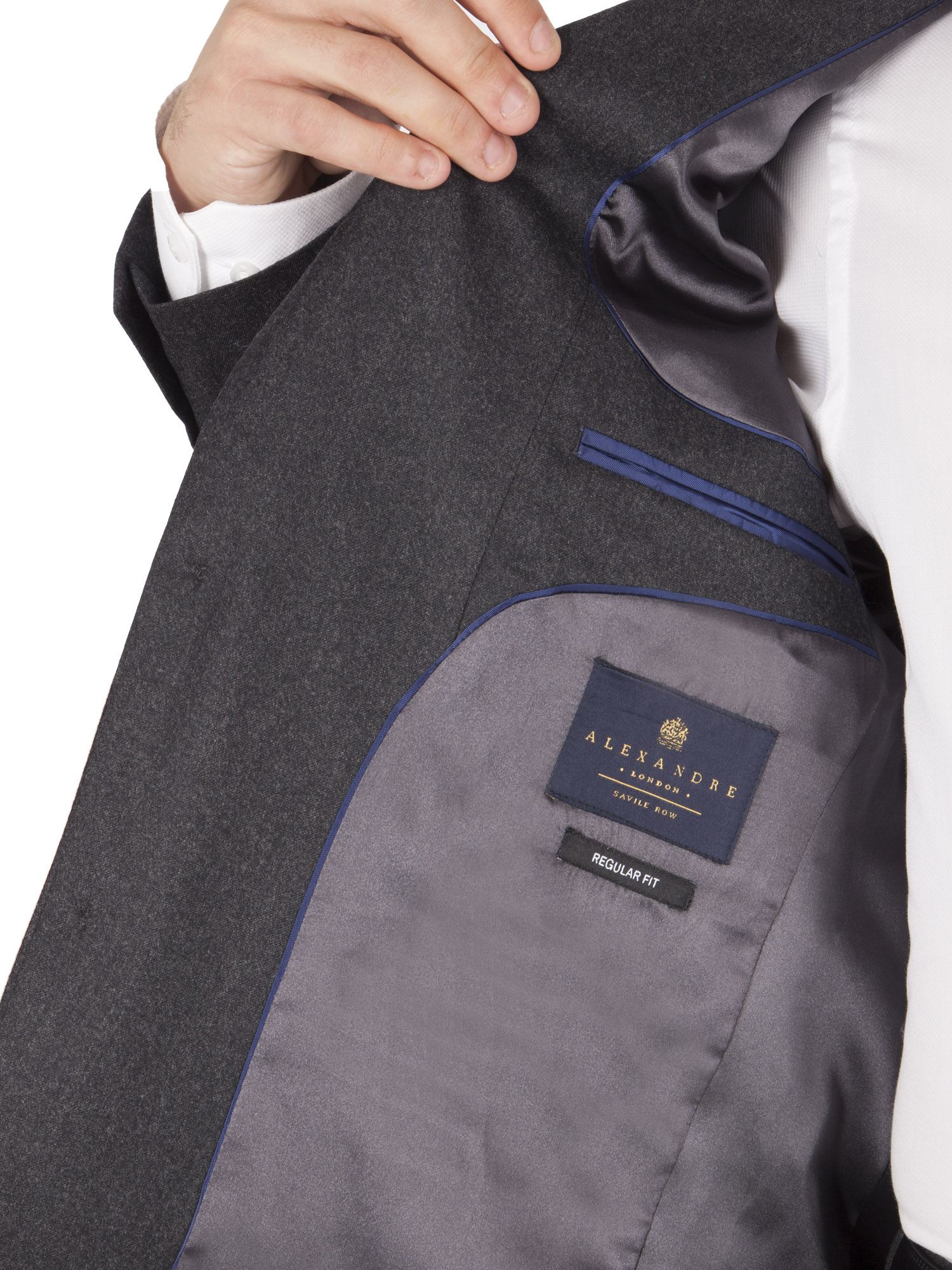 Grey Flannel Regular Fit Suit