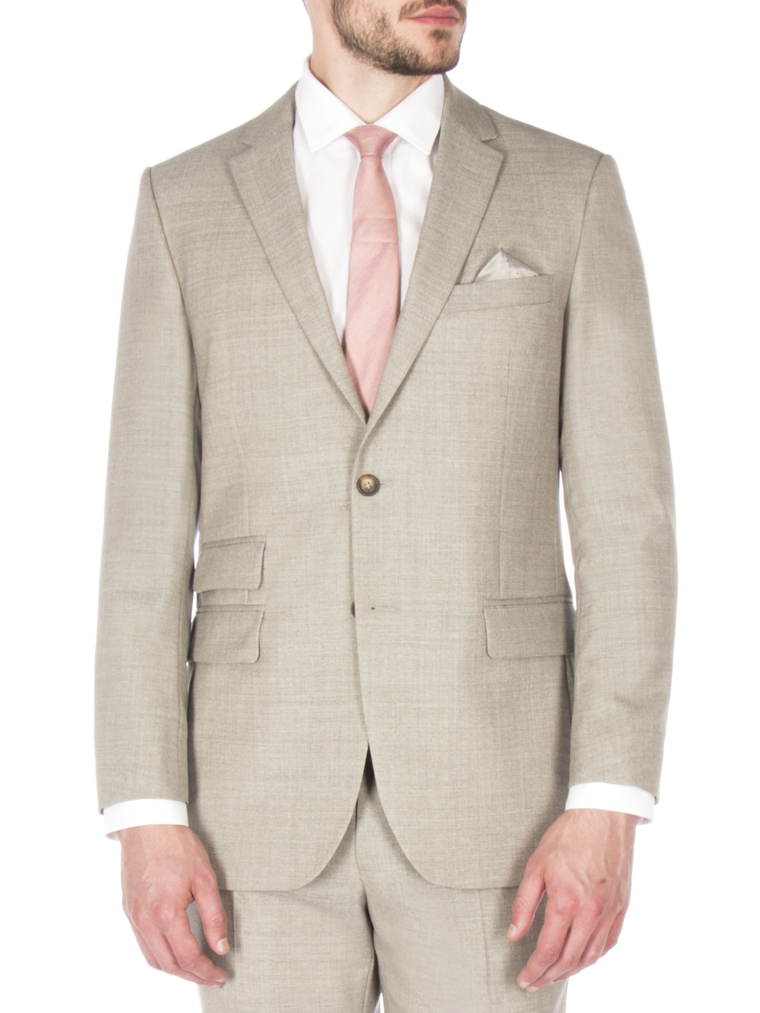 Champagne Regular Fit Suit