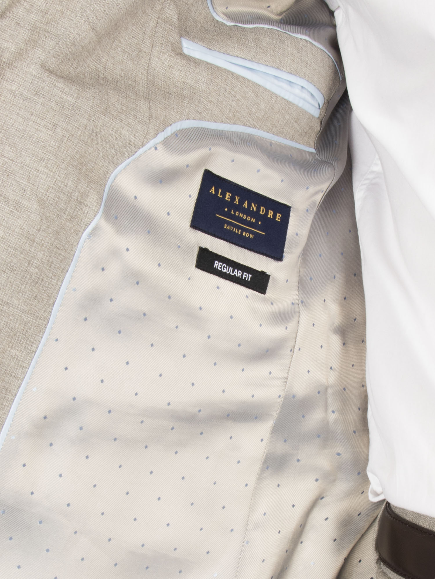 Champagne Regular Fit Suit