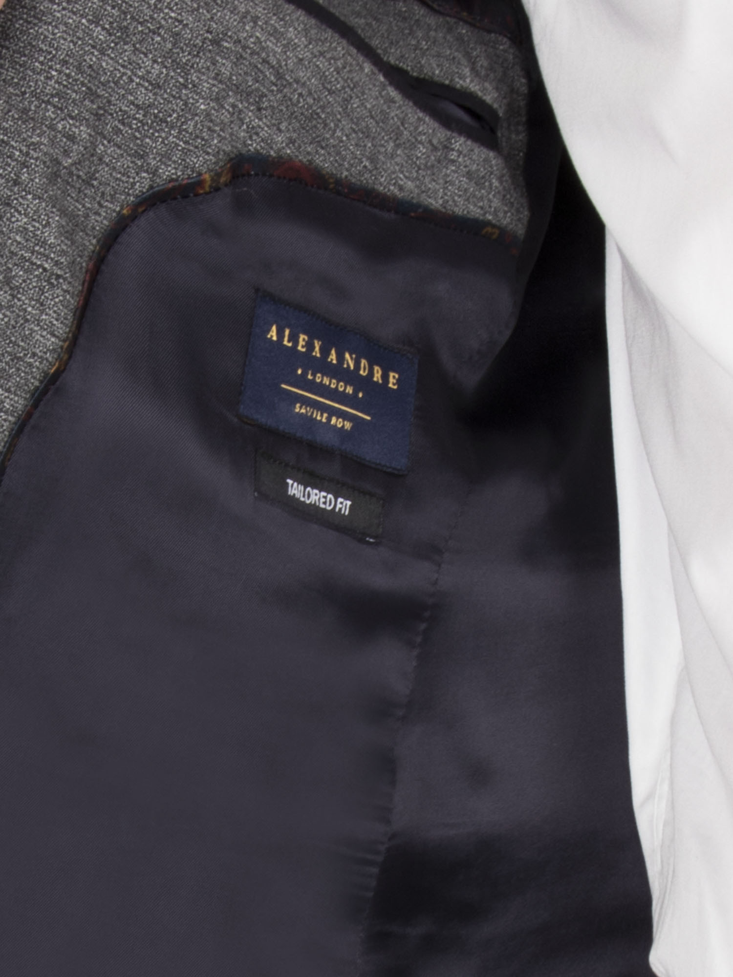 Grey Jaspe Tailored Fit Suit