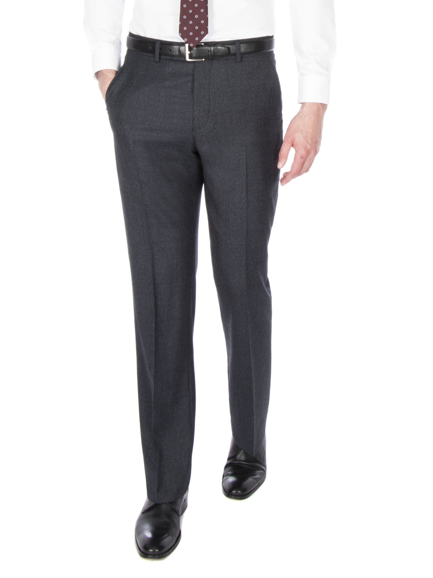 Navy Charcoal Check Regular Fit Suit