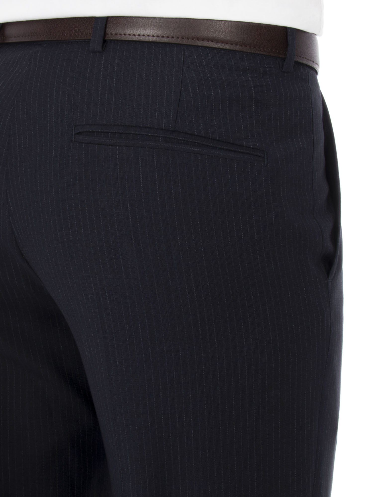 Navy Stripe Regular Fit Suit