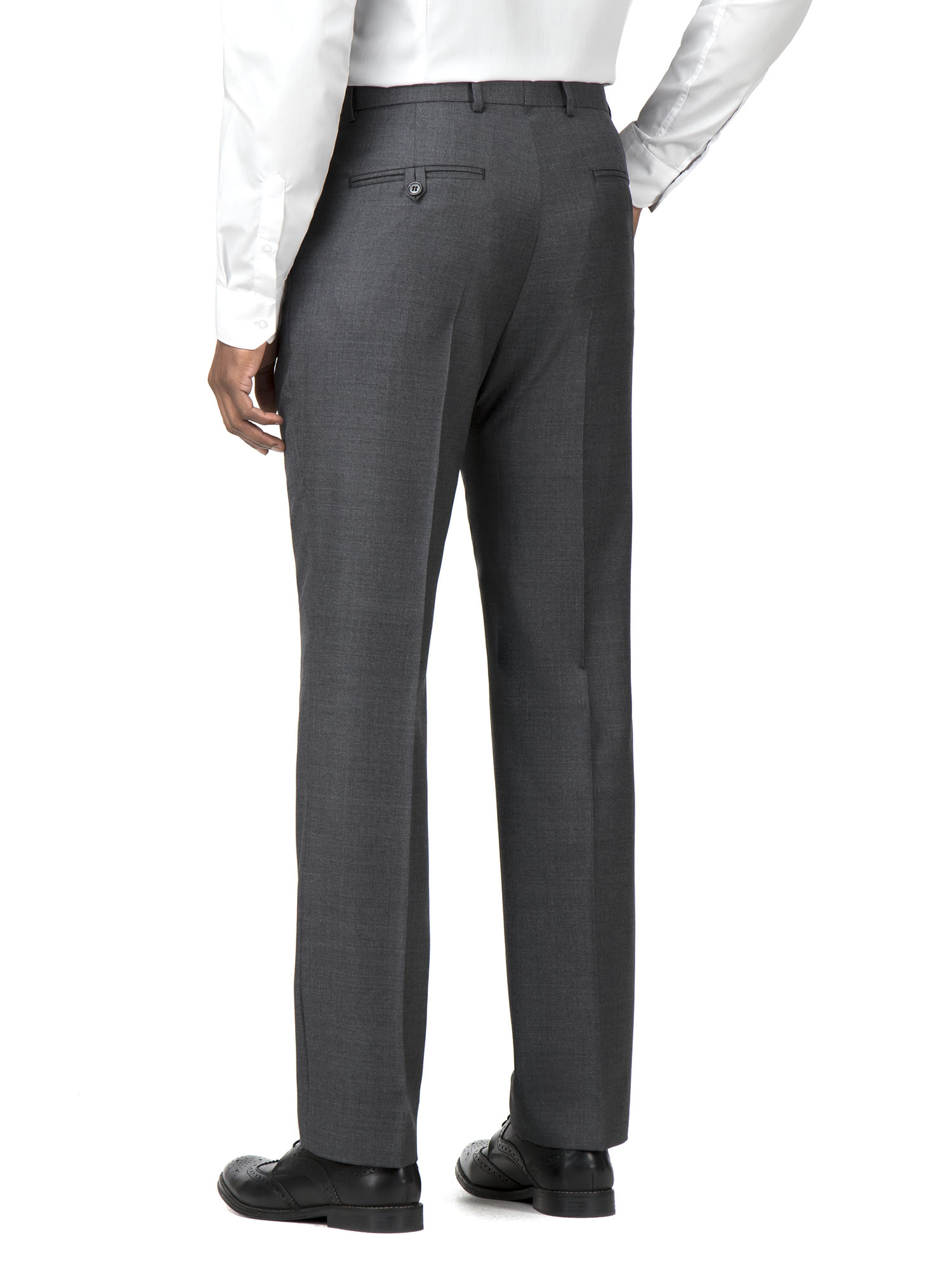 Charcoal Pick and Pick Regular Fit Suit