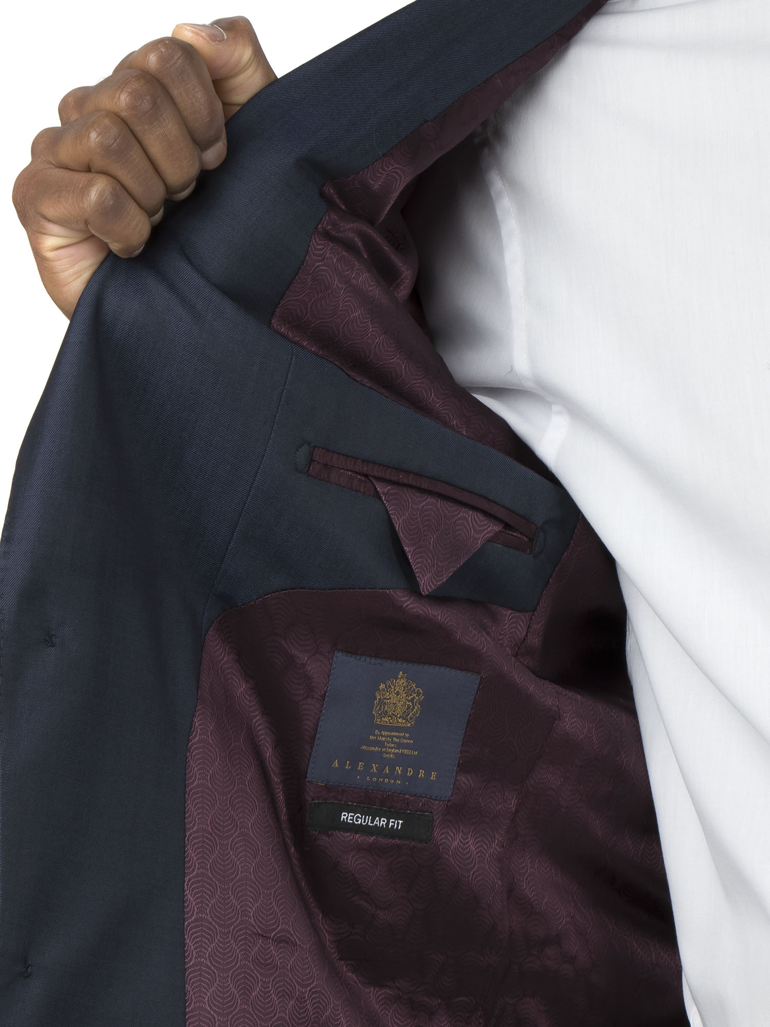 Airforce Blue Twill Tailored Fit Suit