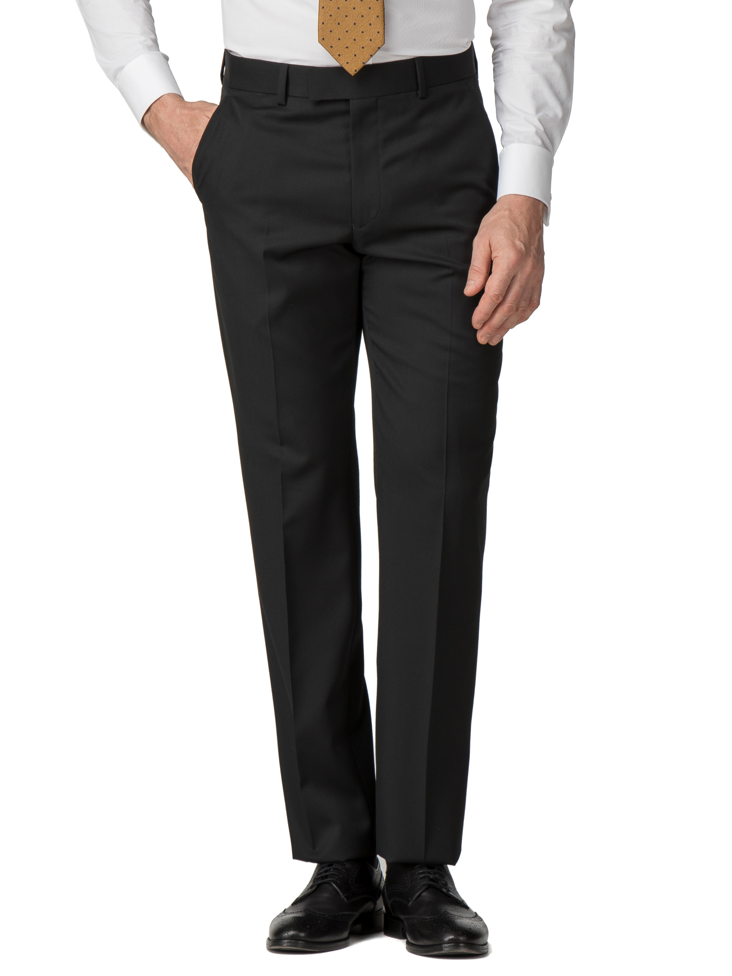 Black Twill Regular Fit Mixer Jacket