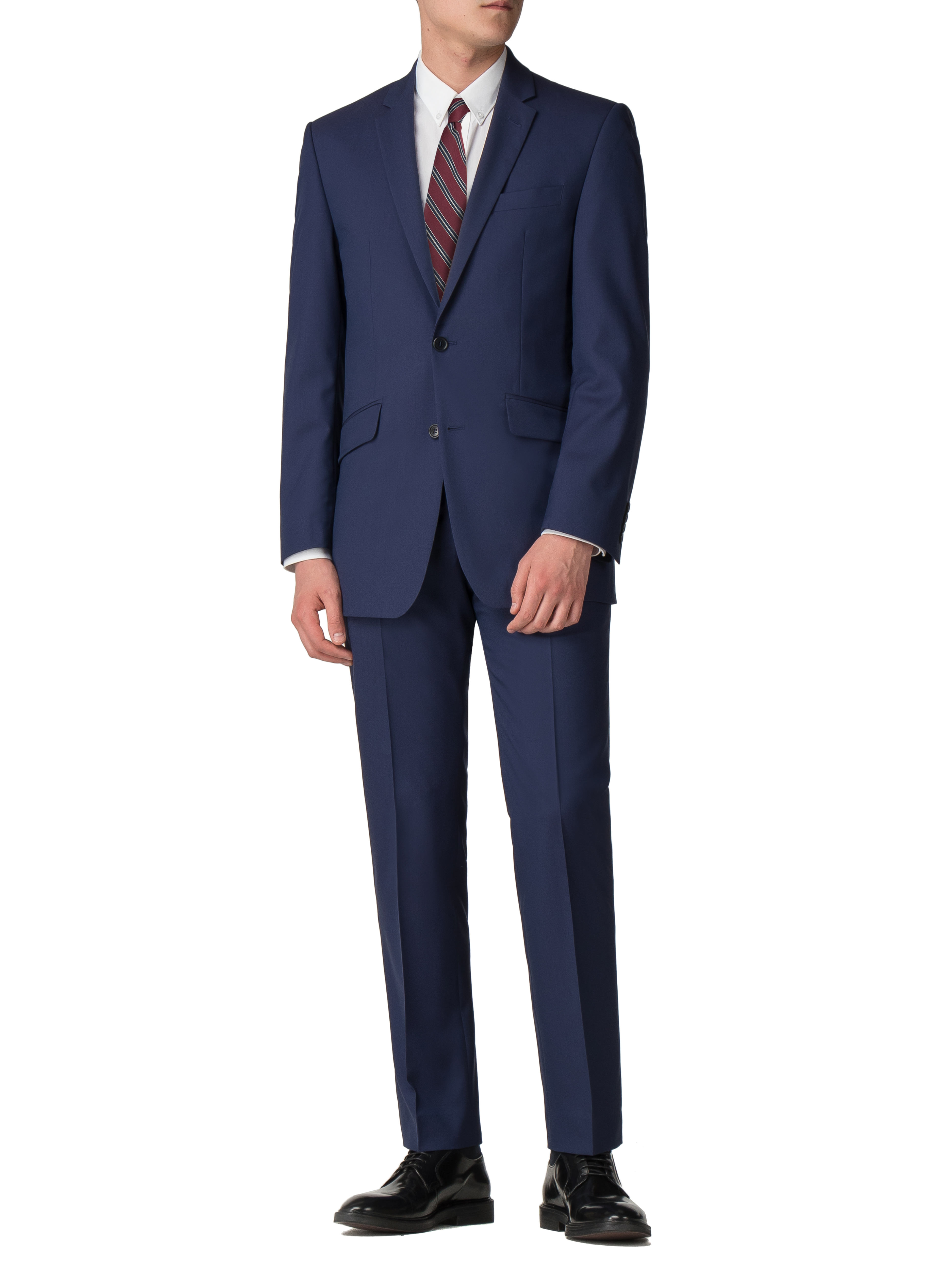 Blue Panama Tailored Fit Suit
