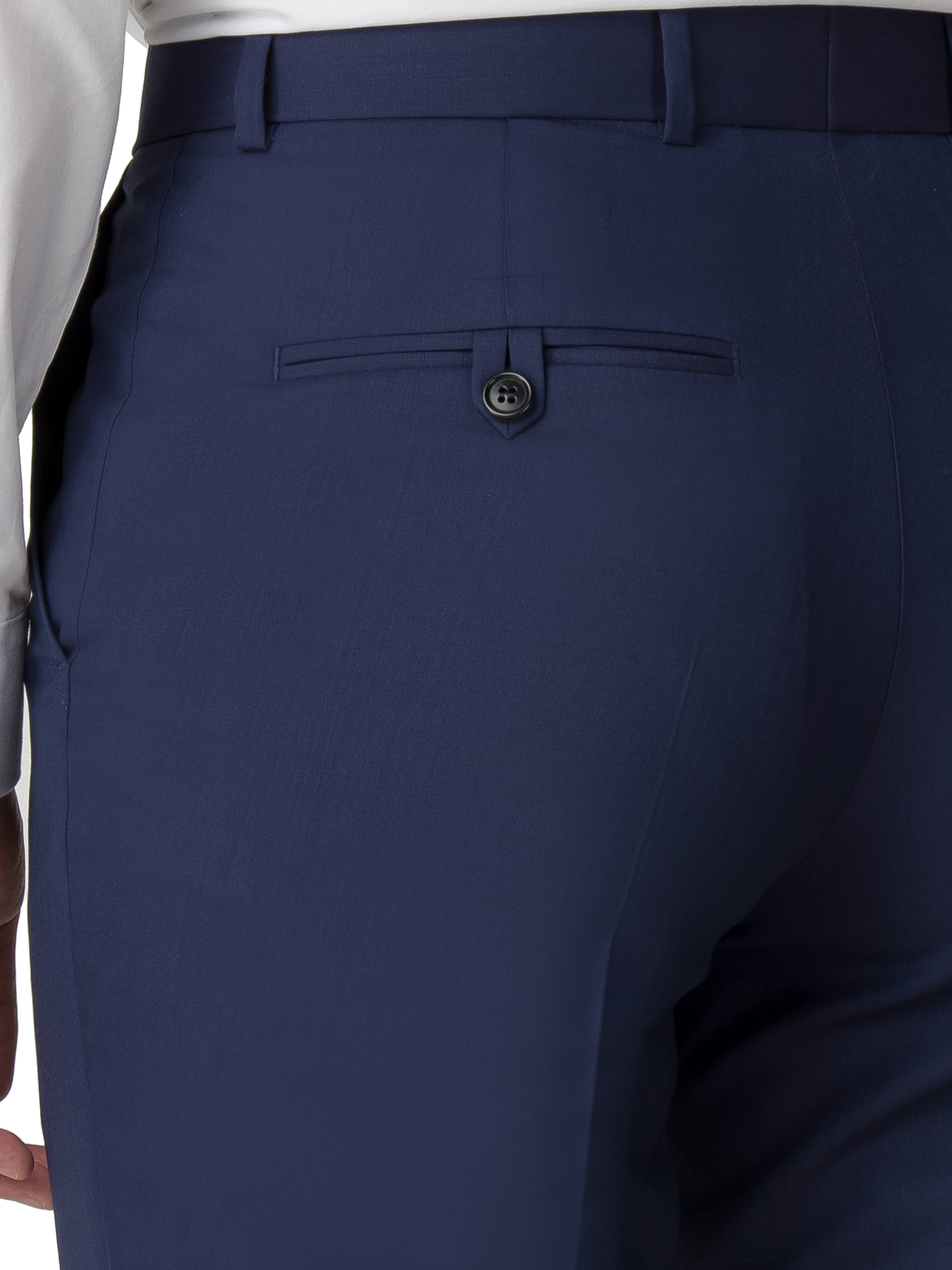 Blue Panama Tailored Fit Suit