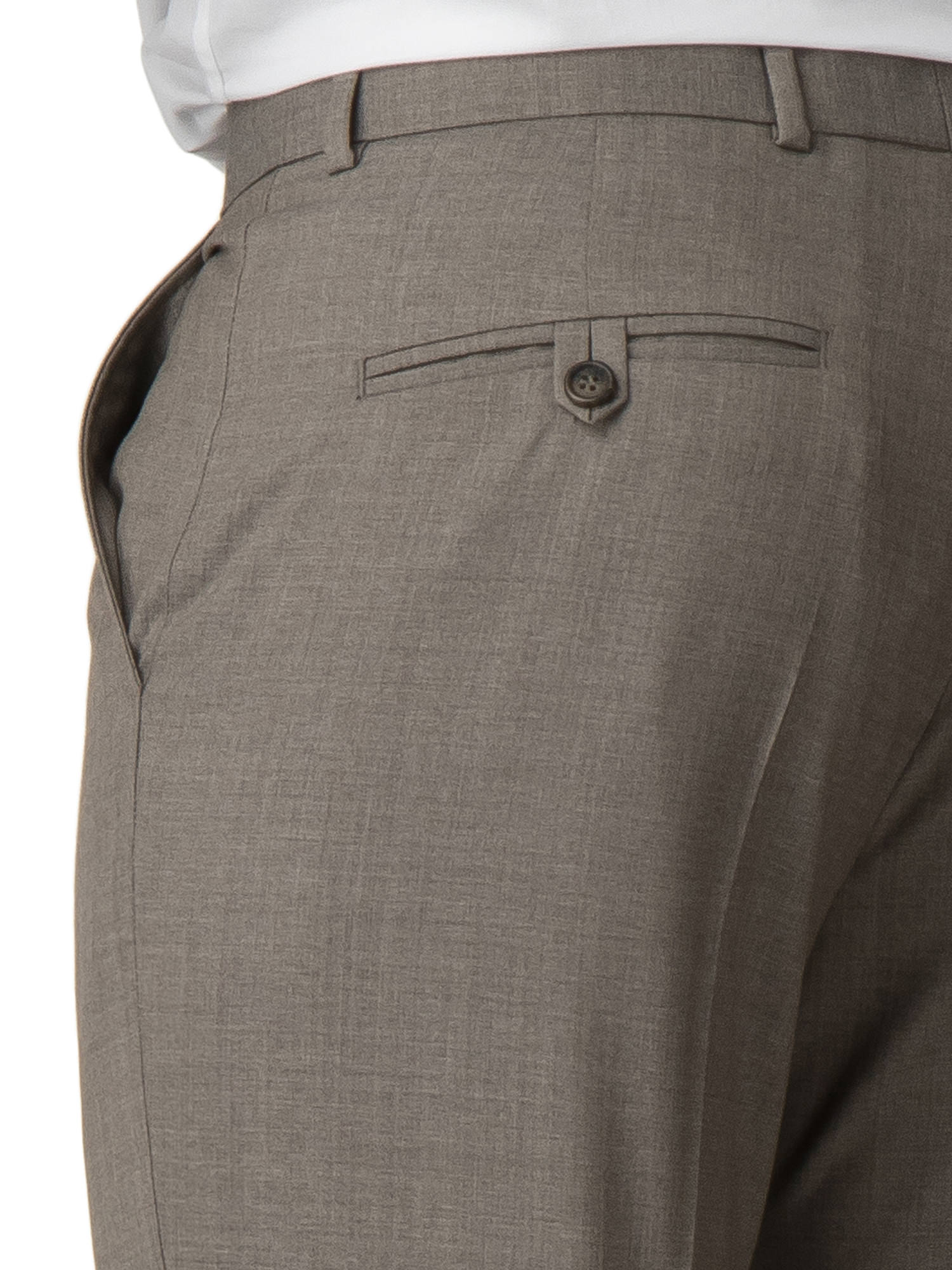 Taupe Panama Regular Fit Suit