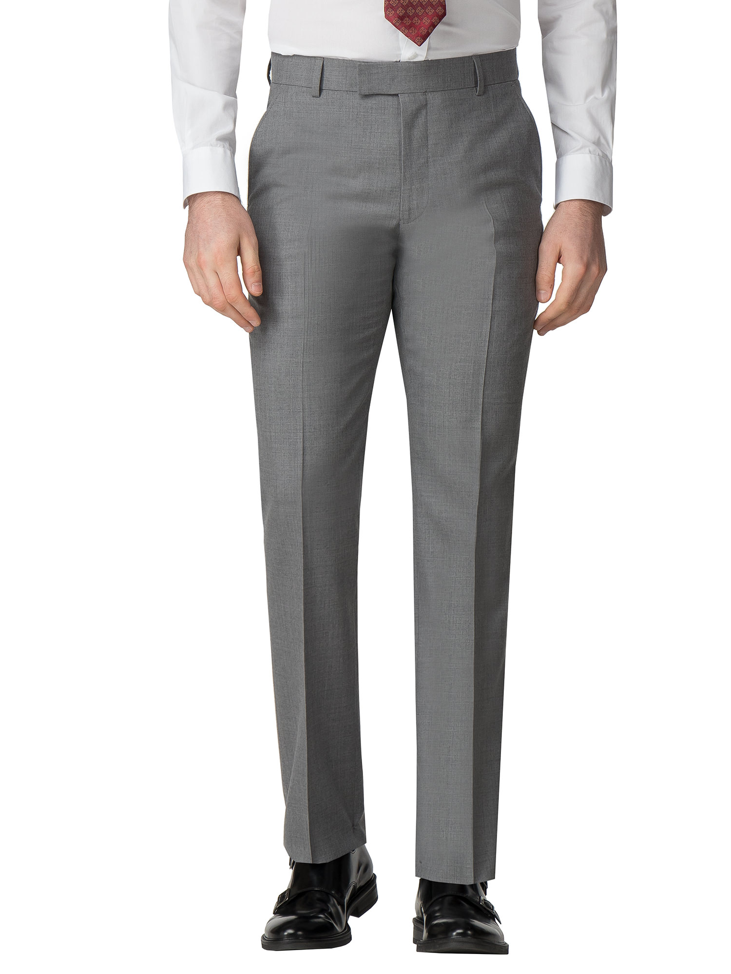 Light Grey Panama Regular Fit Suit