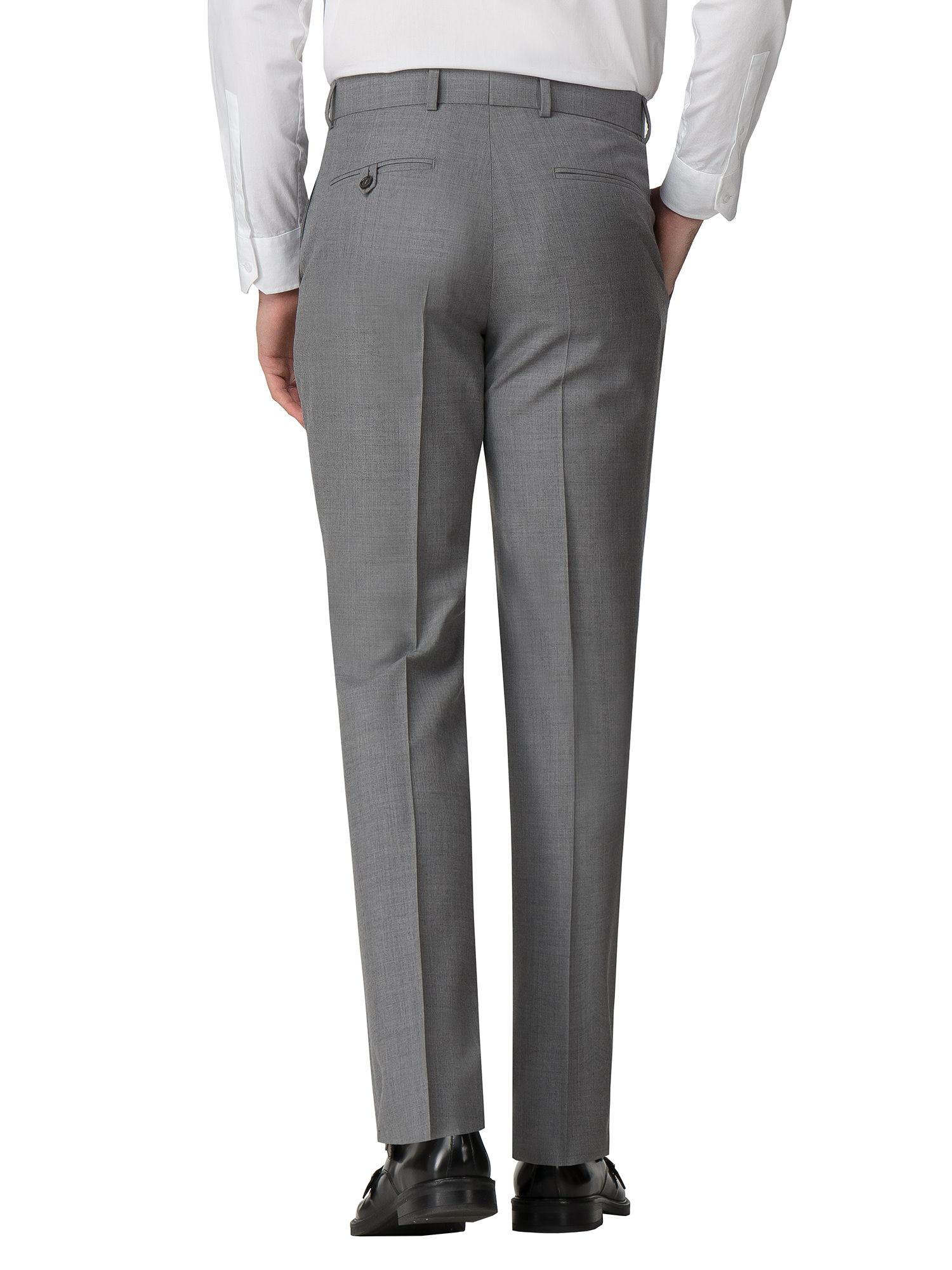 Light Grey Panama Regular Fit Suit