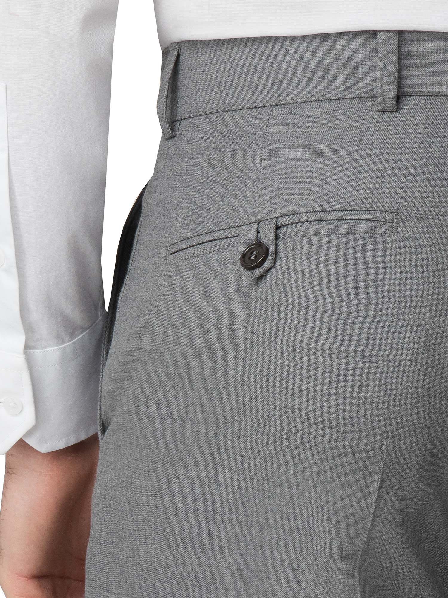 Light Grey Panama Regular Fit Suit