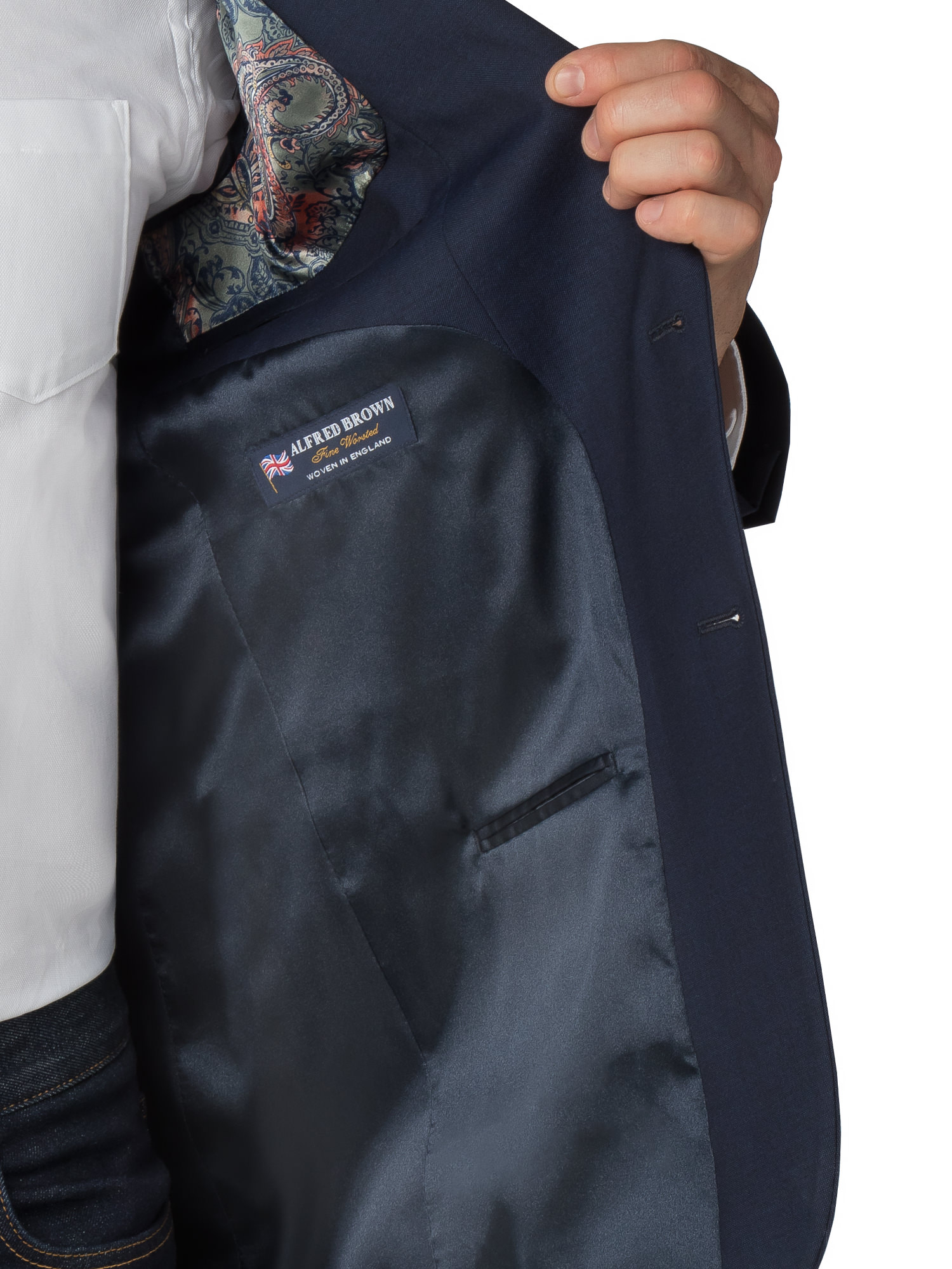 Navy Regular Fit Classic Blazer