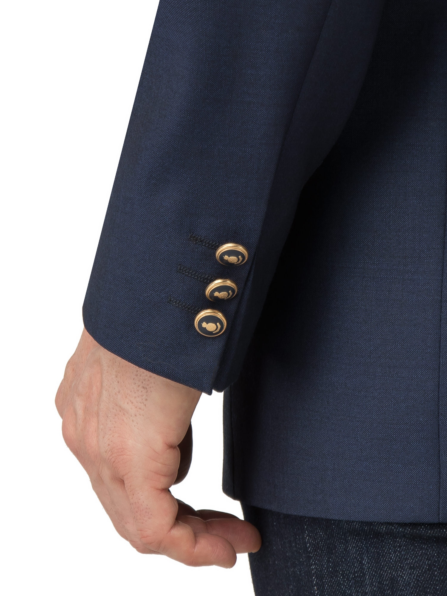 Navy Regular Fit Classic Blazer - Formal Jackets/Blazers - Alexandre London