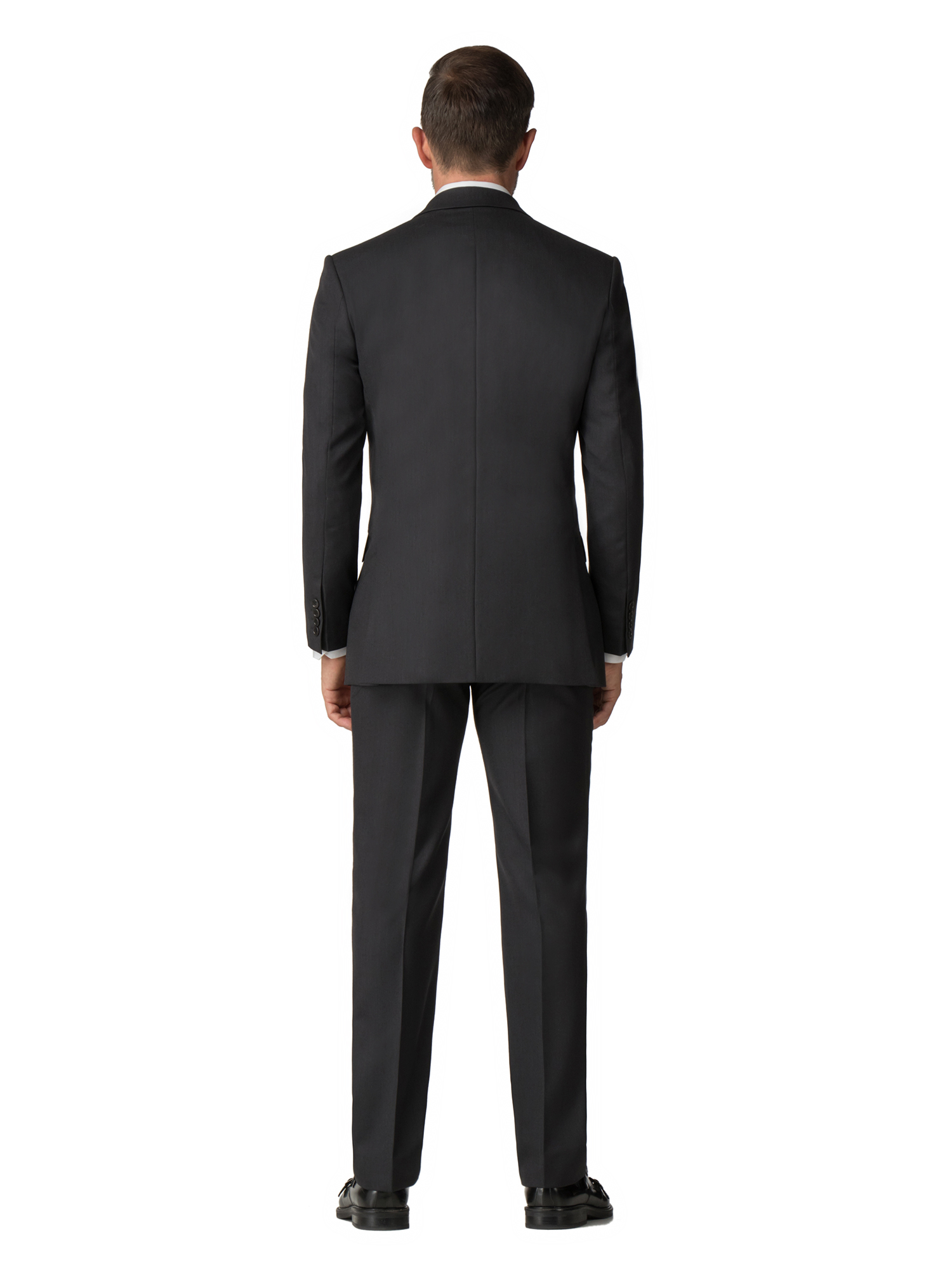 Charcoal Texture Regular Fit Suit