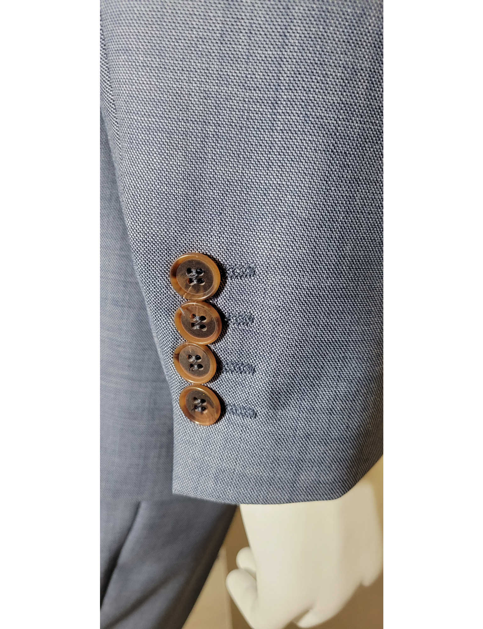 LIGHT BLUE SHARSKIN SB2 2PCE SUIT