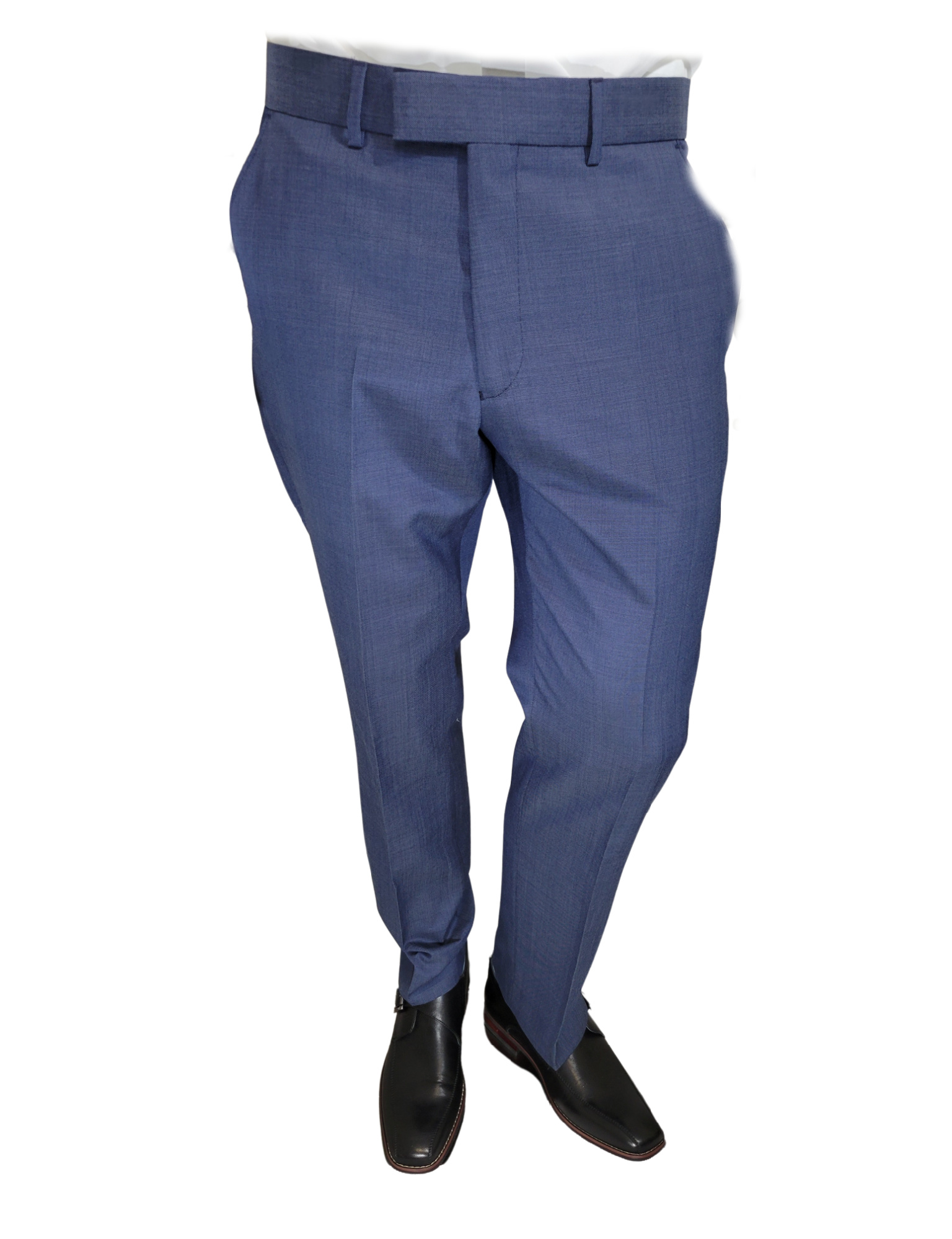 NAVY BLUE PINDOT 2 PCE SUIT