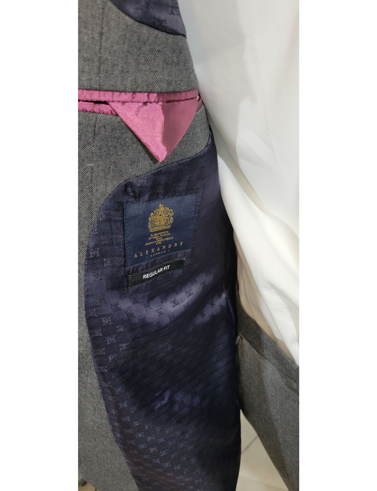 GREY DONEGAL REGULAR FIT SUIT