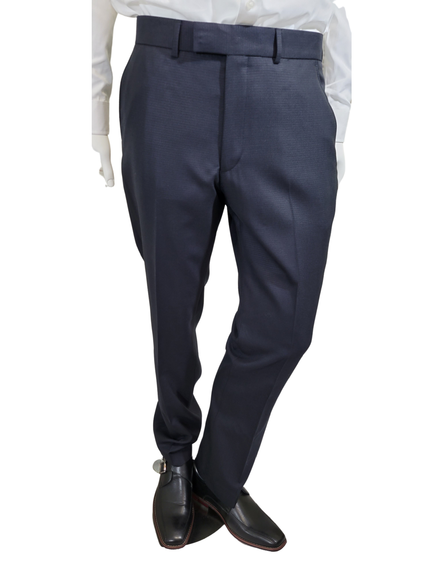 NAVY TEXTURED TRAVEL SUIT