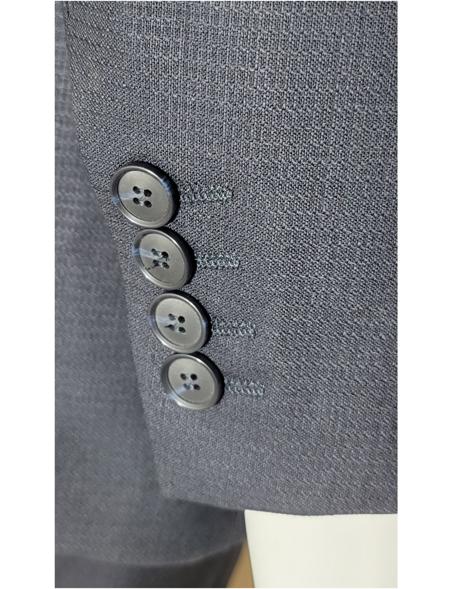NAVY TEXTURED TRAVEL SUIT
